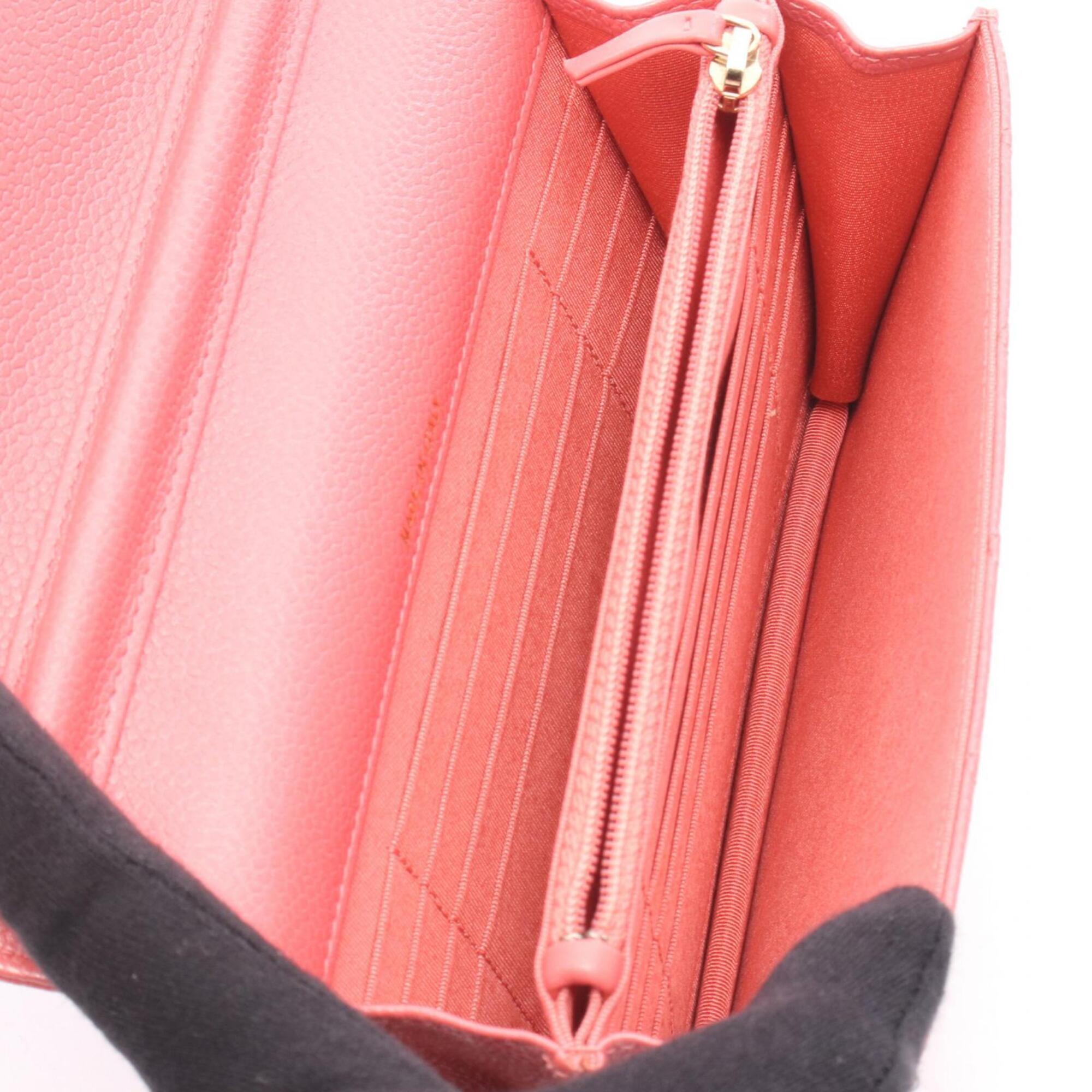 Chanel Matelasse Pink Grained Calfskin Handbag Shoulder Bag (Pre-Owned)