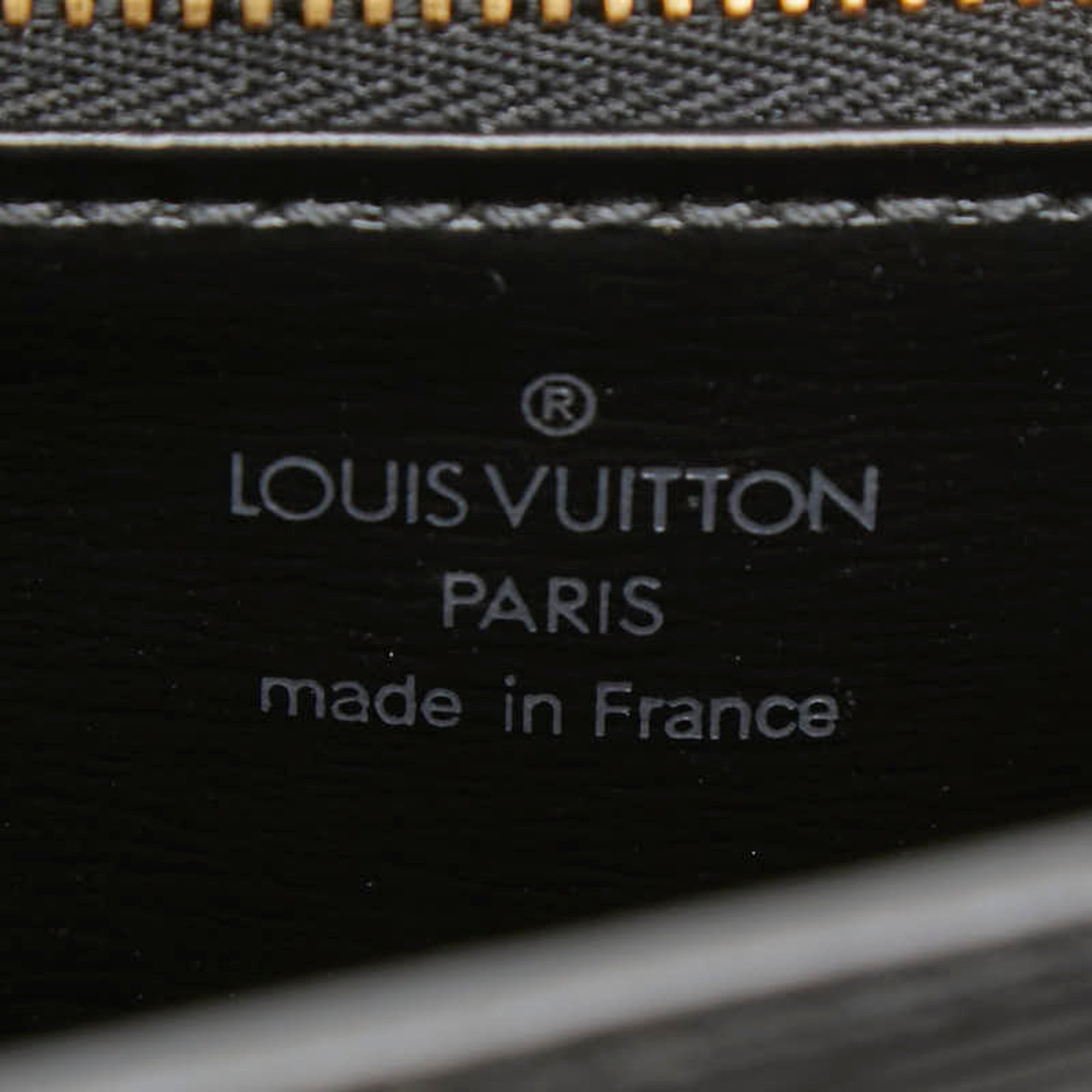 Louis Vuitton Black Noir Leather Handbag (Pre-Owned)