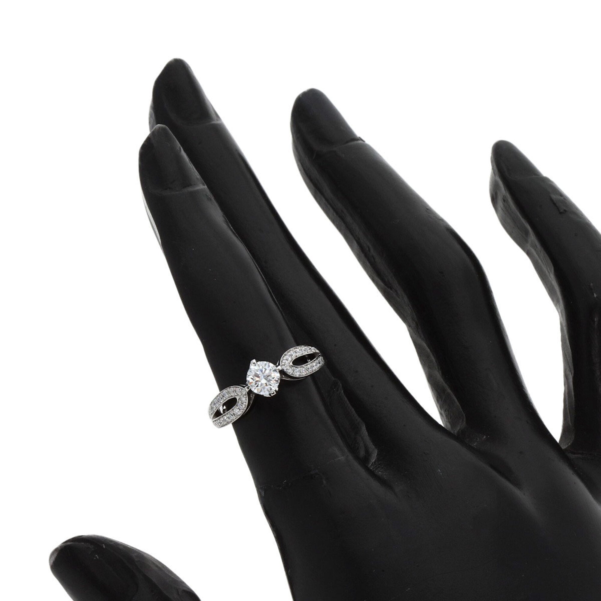 Boucheron Platinum Platinum 950 Band Ring (Pre-Owned)