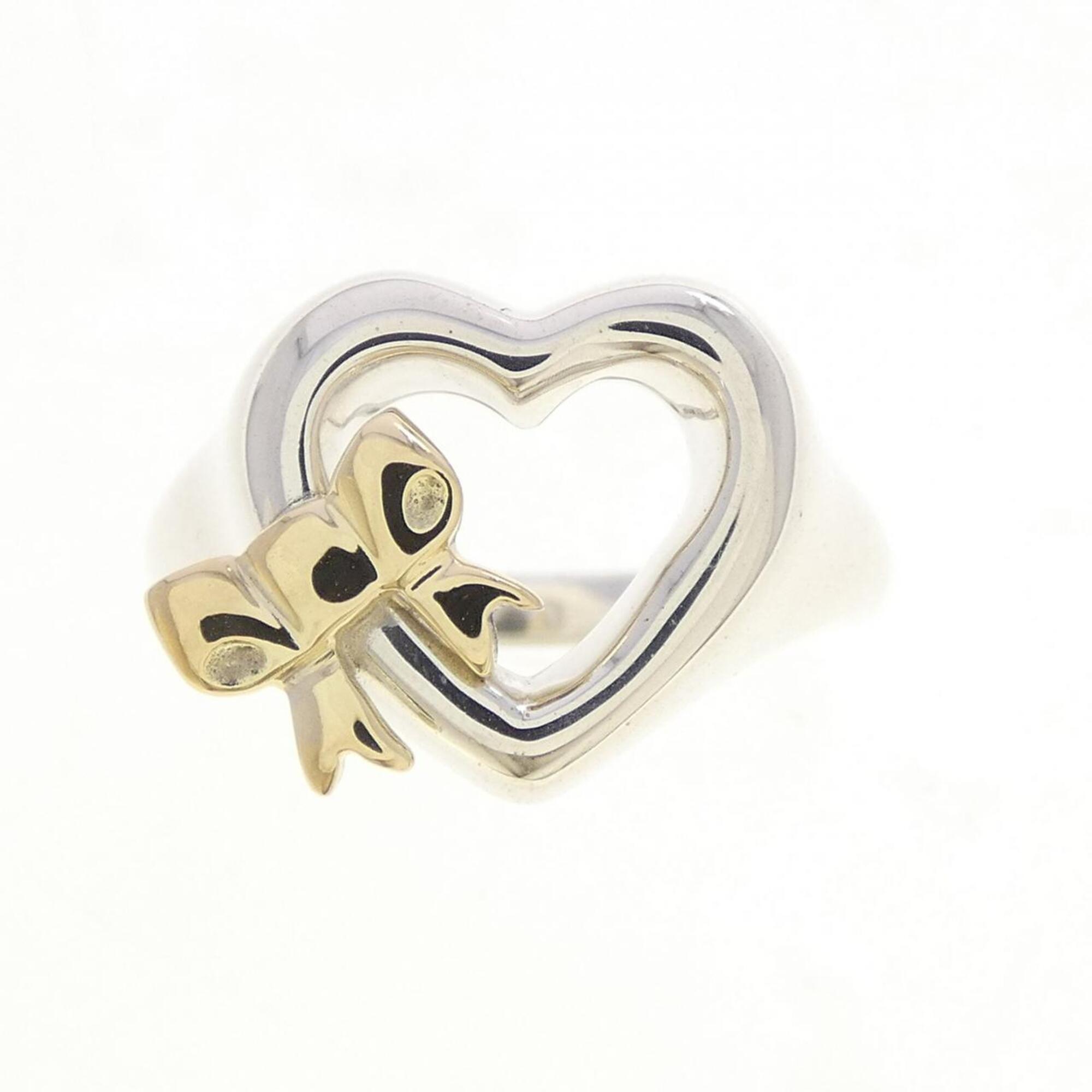 Tiffany Yellow Gold (18K) Silver 925 Band Ring (Pre-Owned)