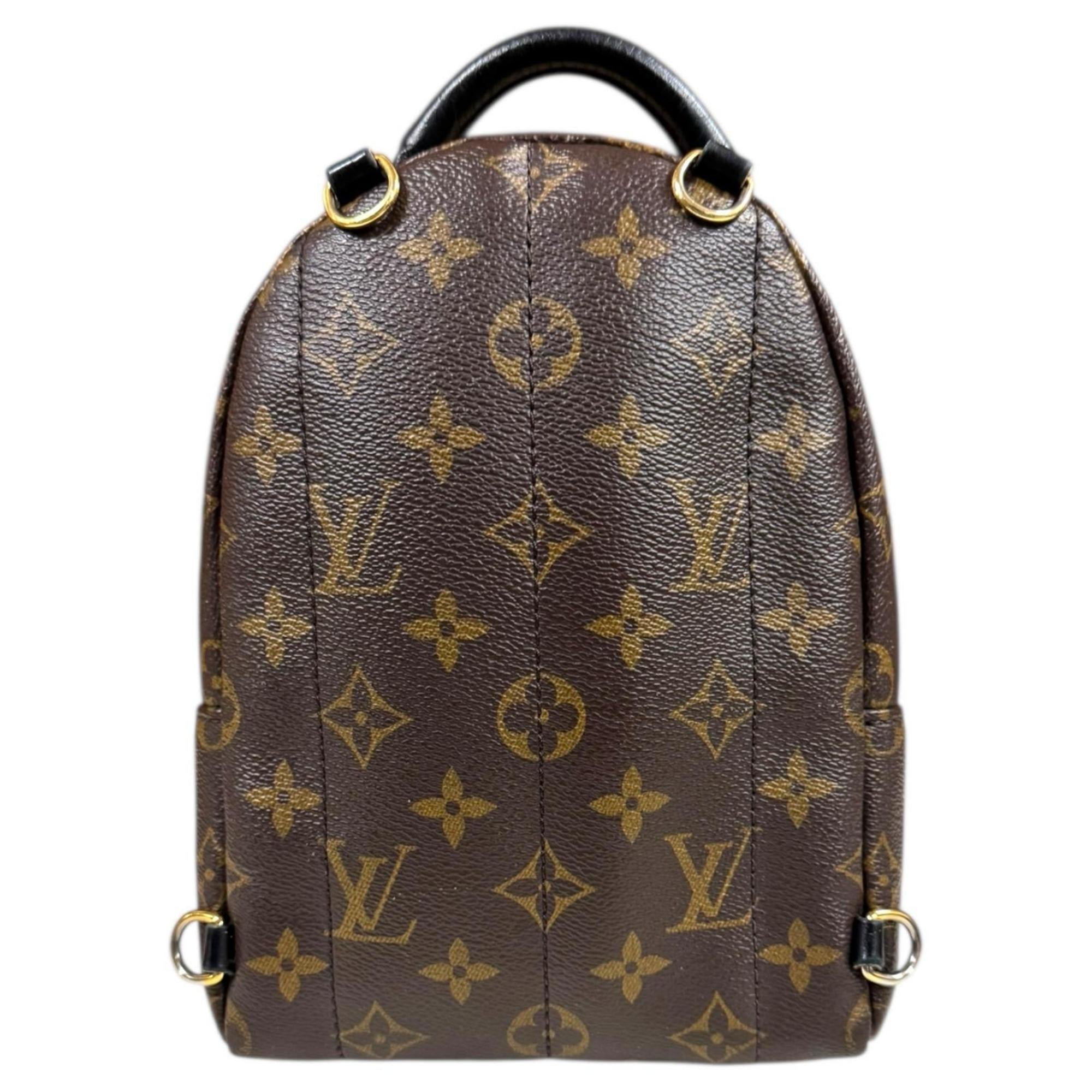 Louis Vuitton Brown Monogram Canvas Backpack (Pre-Owned)