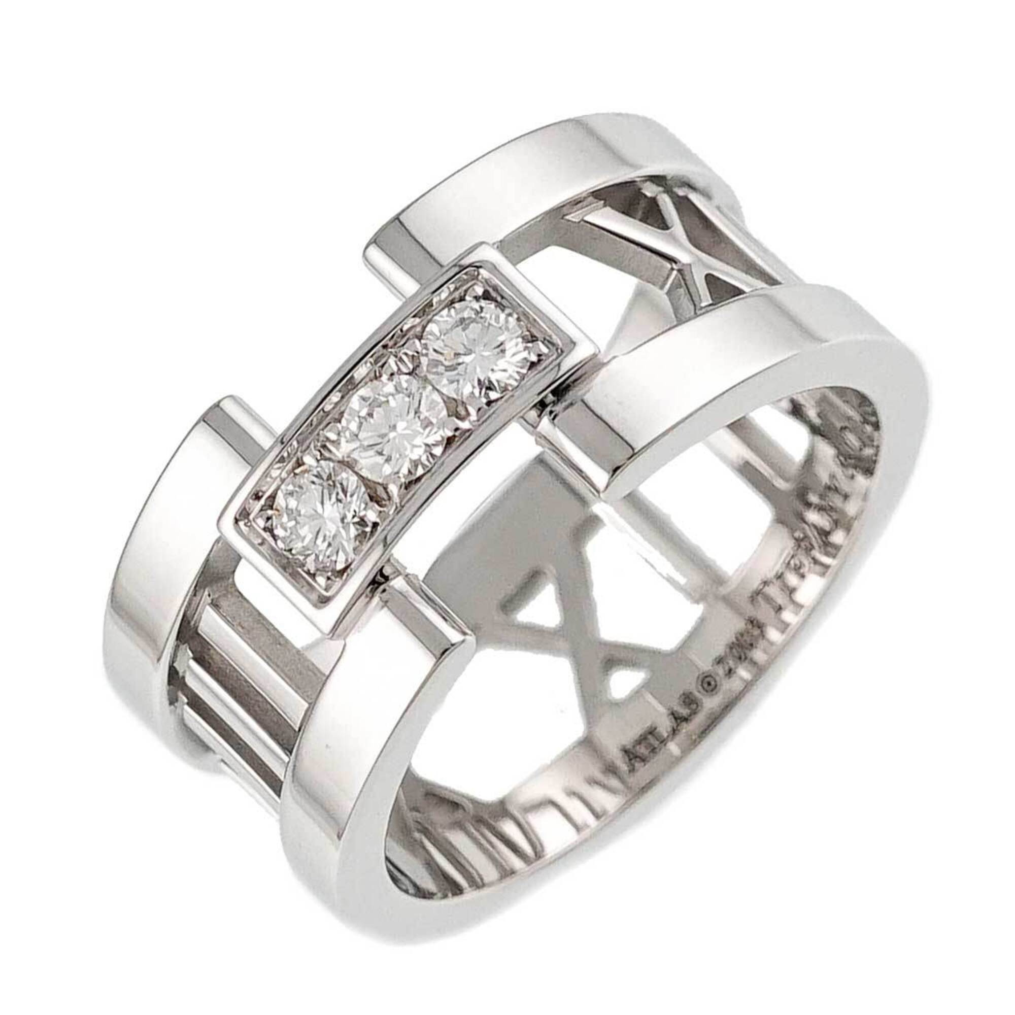 Tiffany White Gold (18K) Band Ring (Pre-Owned)