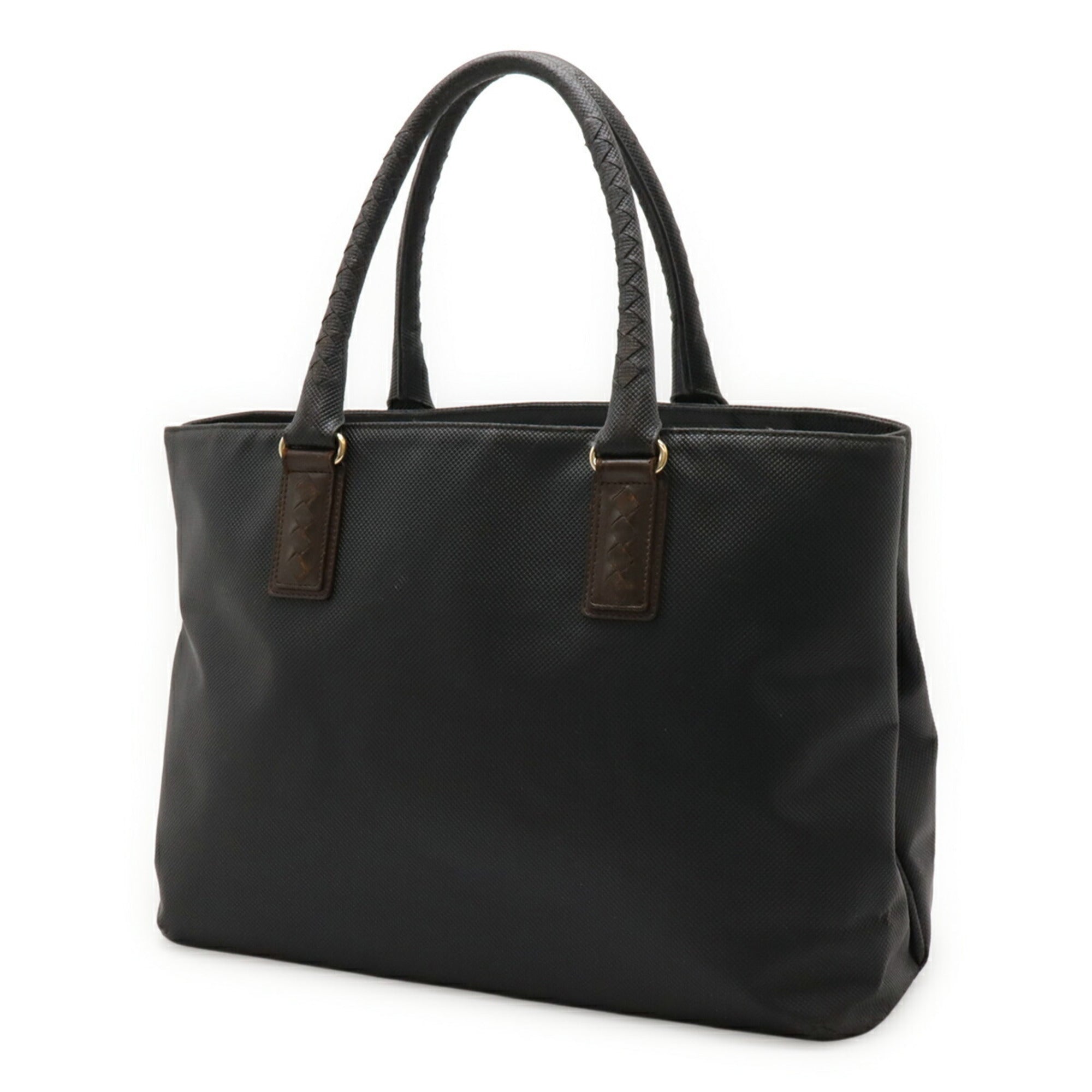 Bottega Veneta Brown Pvc Tote Bag (Pre-Owned)