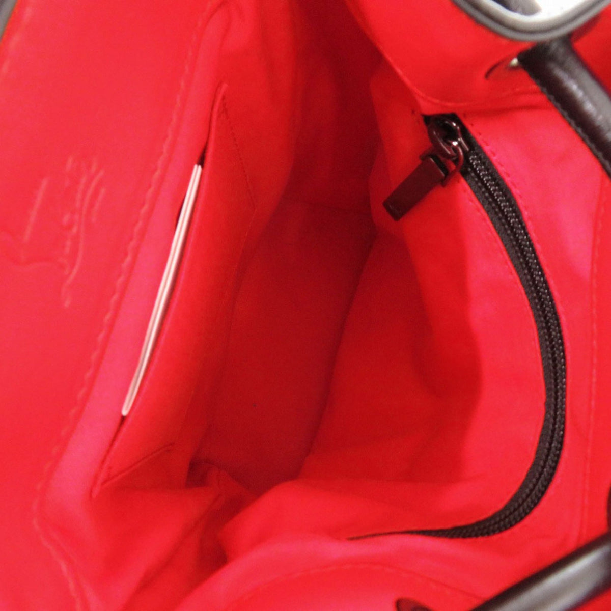 Christian Louboutin Black Leather Backpack (Pre-Owned)