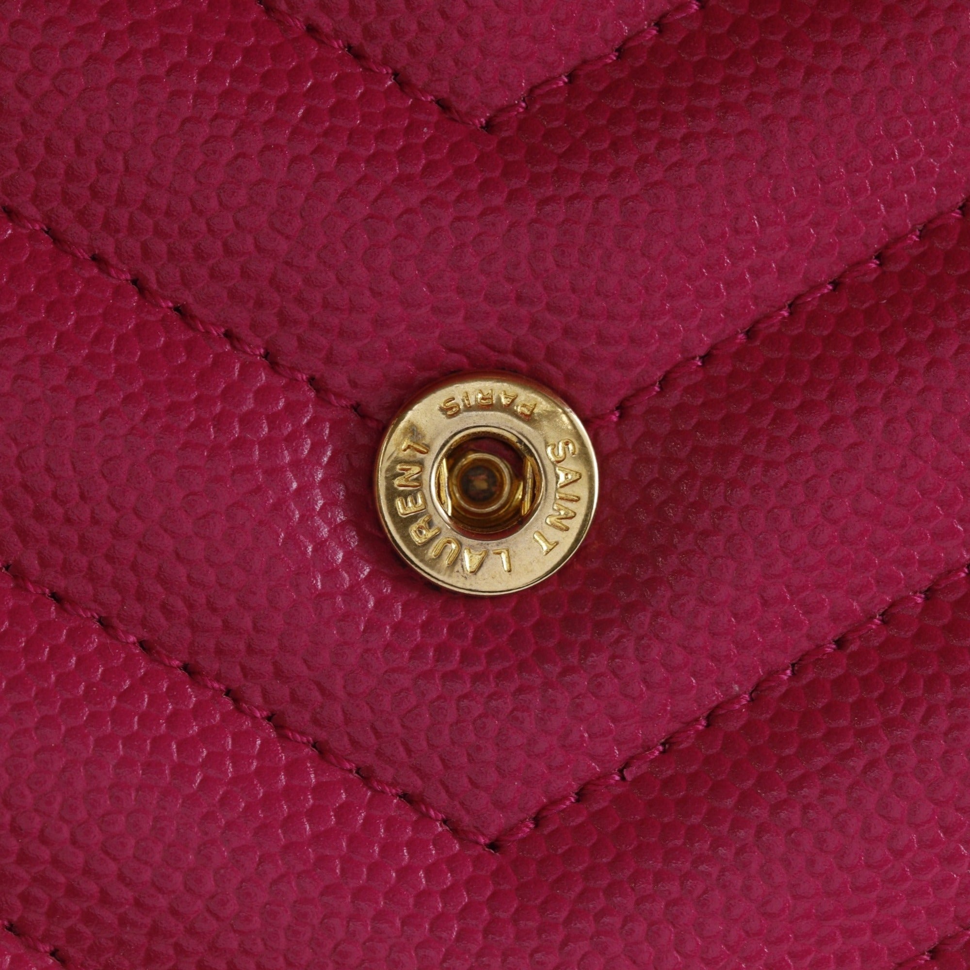 Saint Laurent Pink Leather Shoulder Bag (Pre-Owned)
