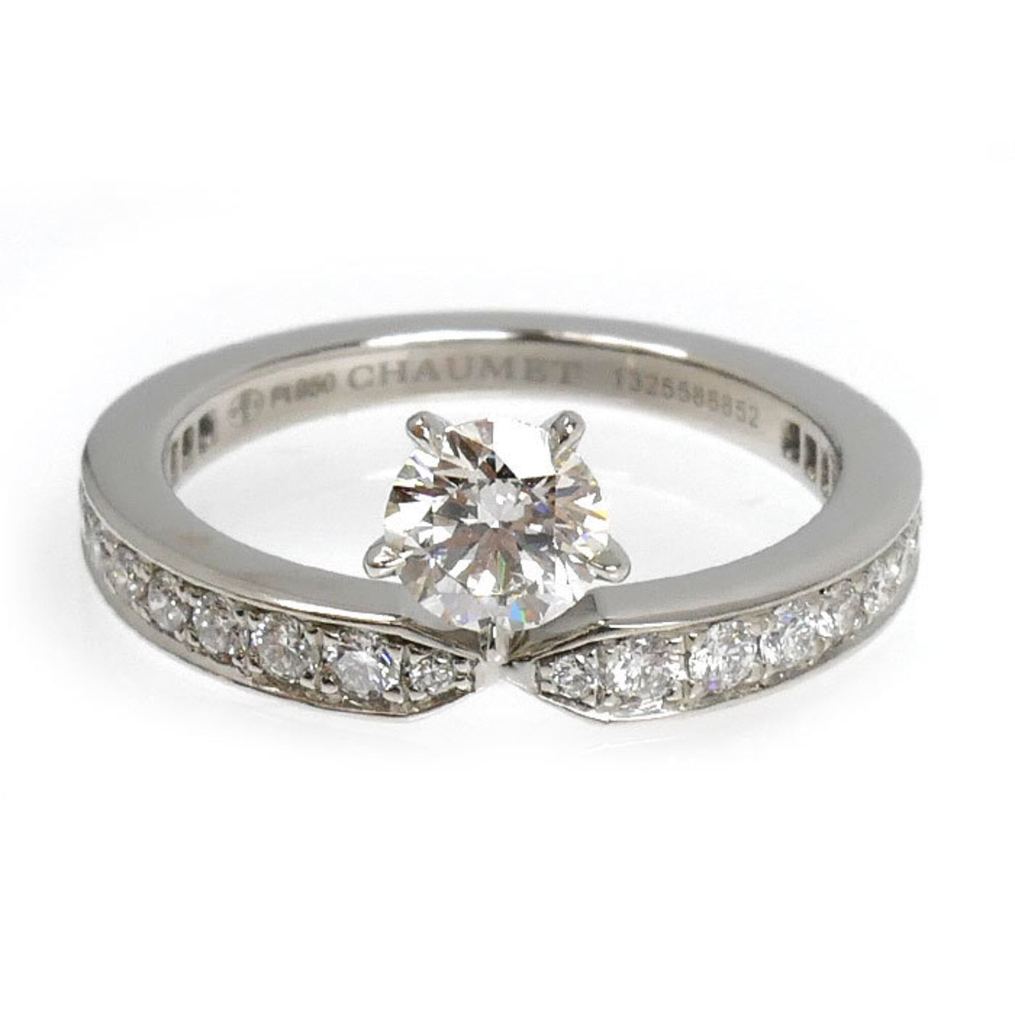 Chaumet Platinum 950 Band Ring (Pre-Owned)