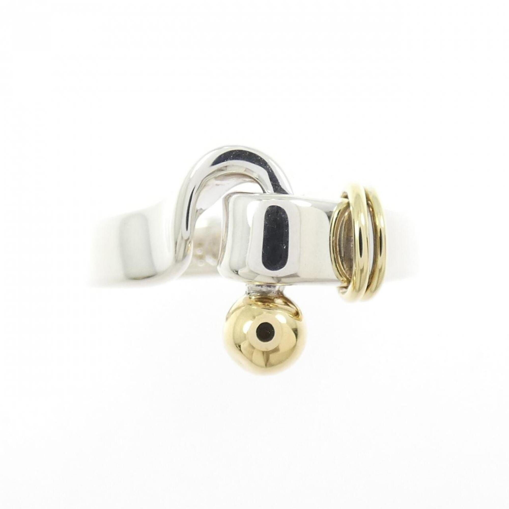 Tiffany Yellow Gold (18K) Silver 925 Band Ring (Pre-Owned)
