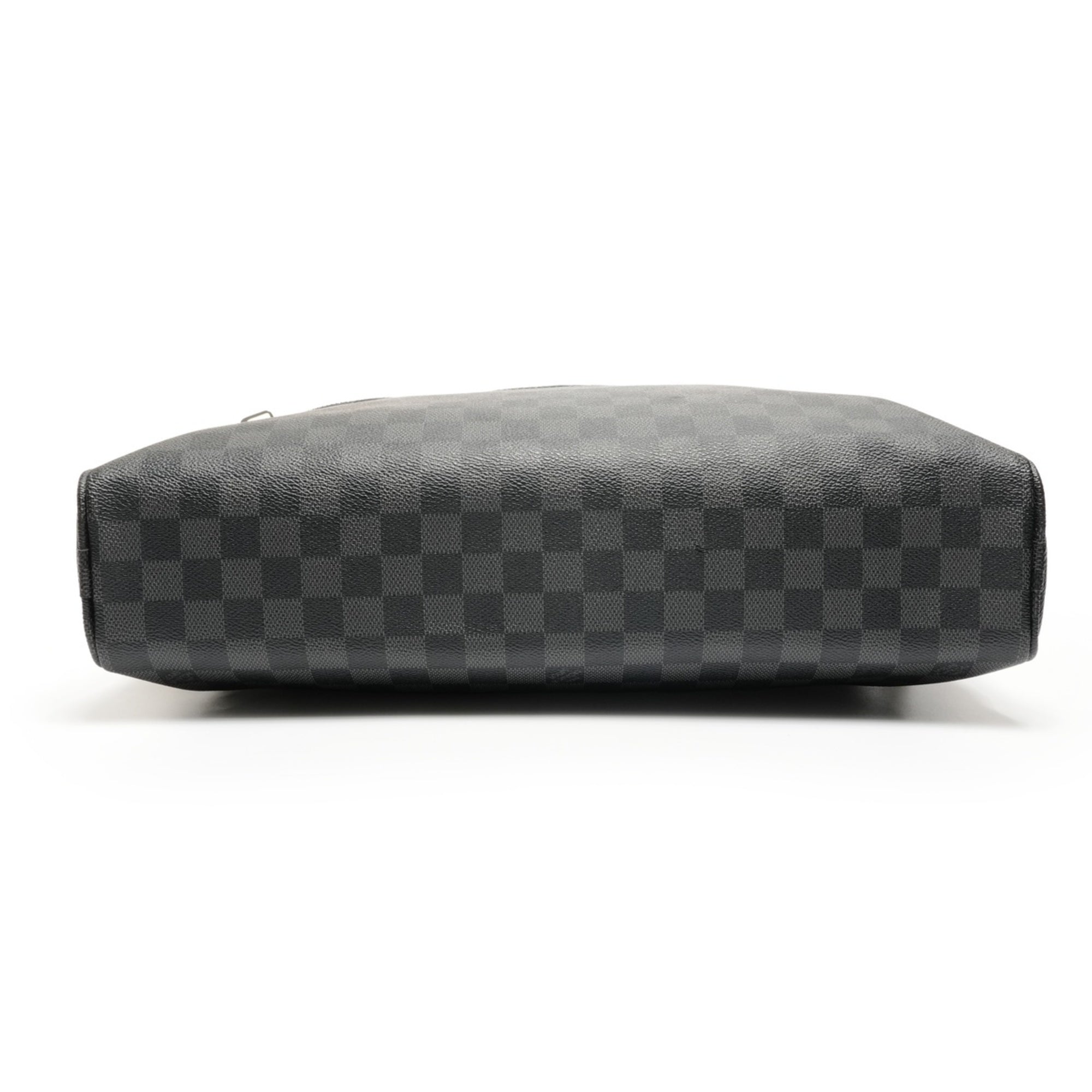 Louis Vuitton Black Damier Graphite Shoulder Bag (Pre-Owned)