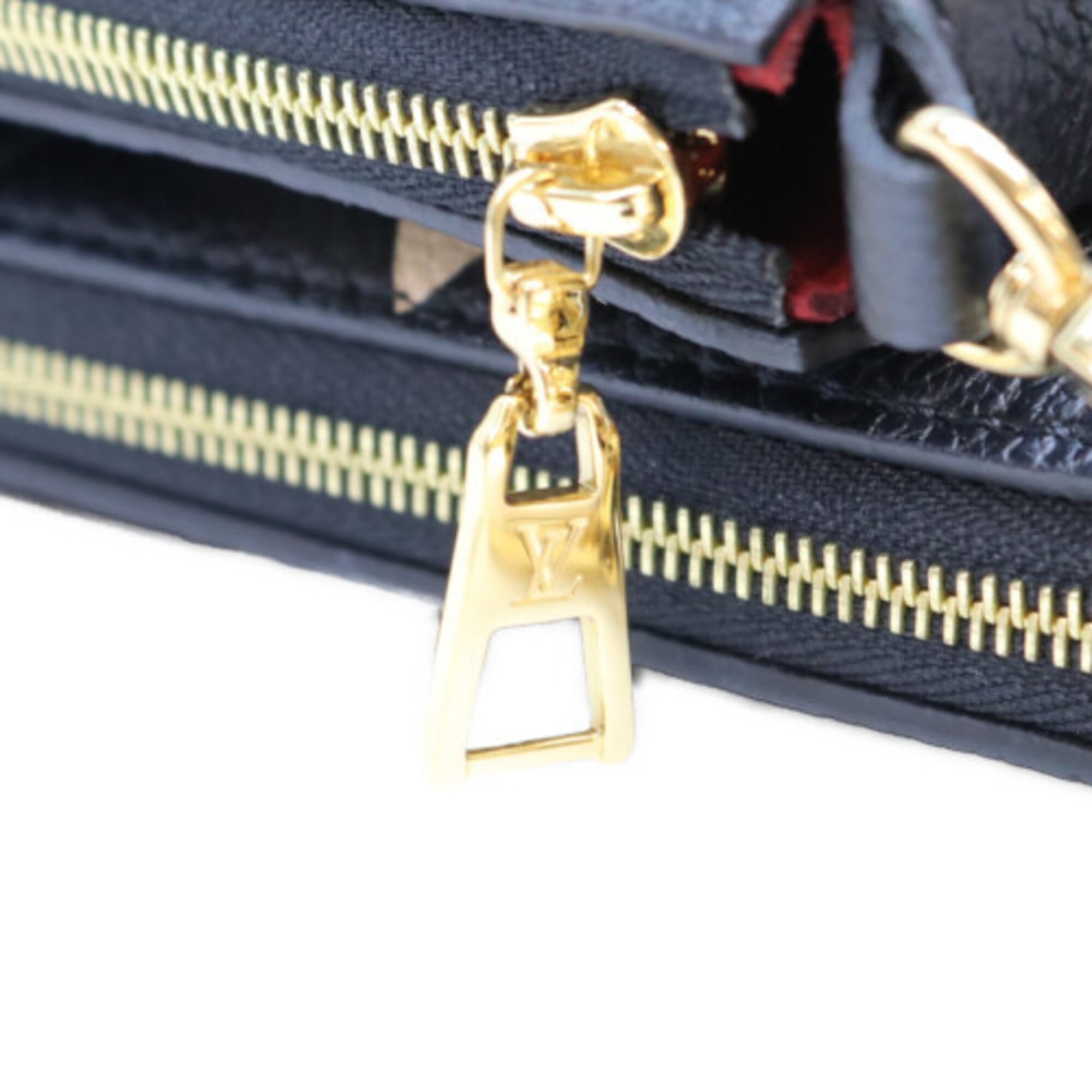 Louis Vuitton Beige Black Monogram Empreinte Shoulder Bag (Pre-Owned)