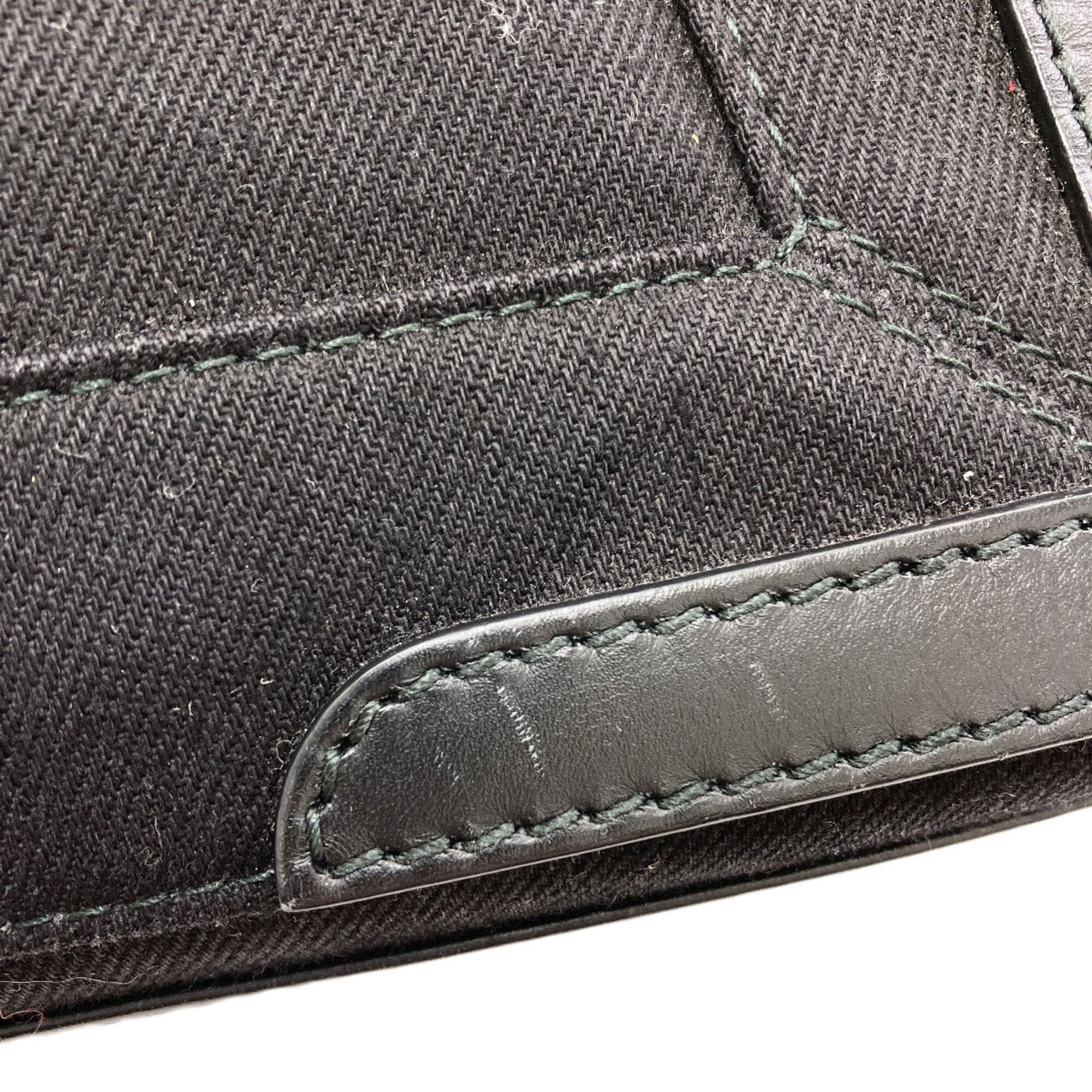 Balenciaga Black Canvas Handbag Pouch (Pre-Owned)
