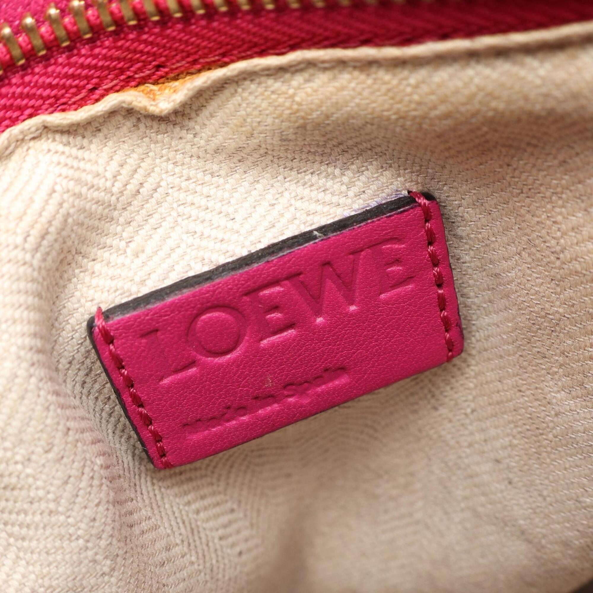 Loewe Pink Leather Handbag (Pre-Owned)