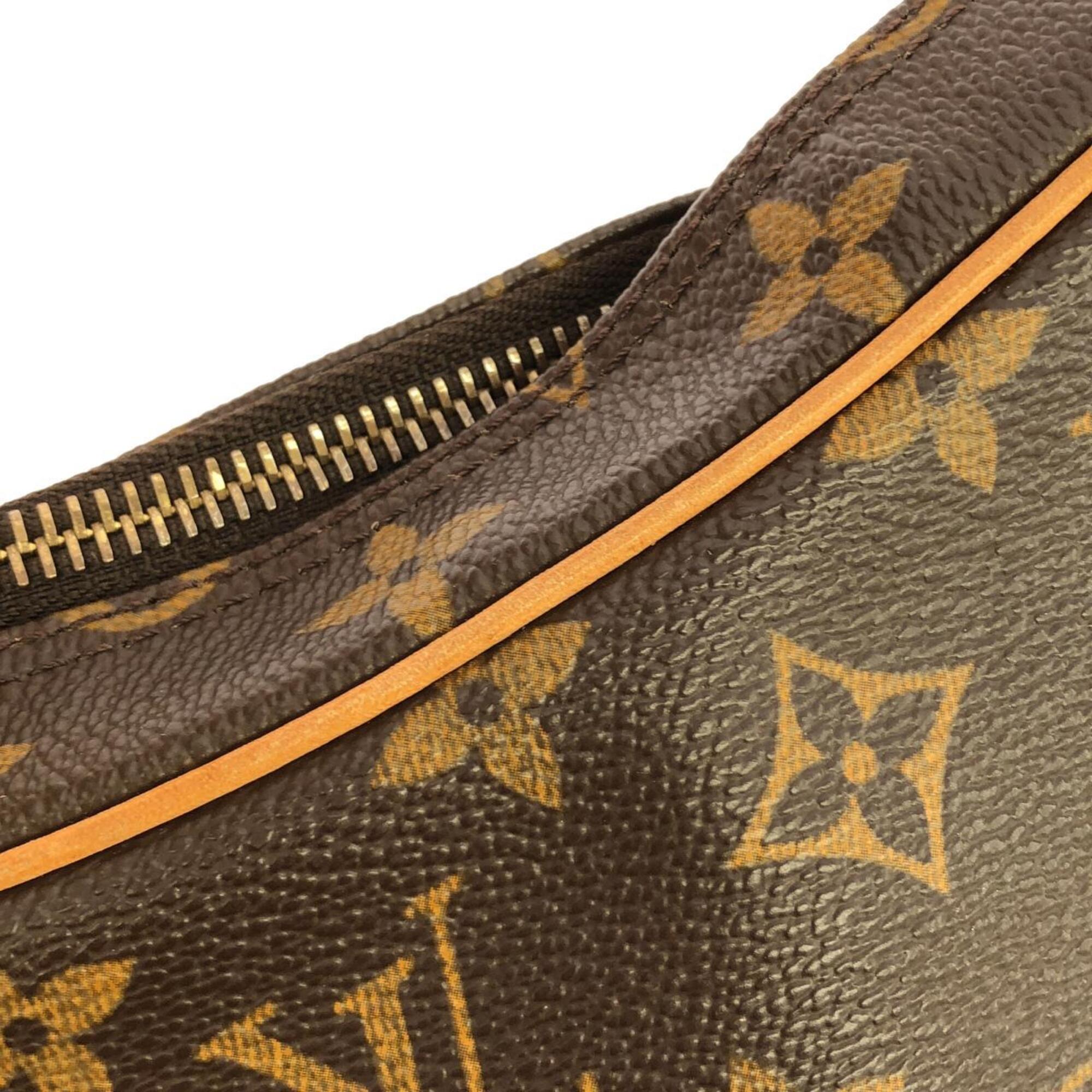 Louis Vuitton Marron Monogram Coated Canvas Shoulder Bag (Pre-Owned)