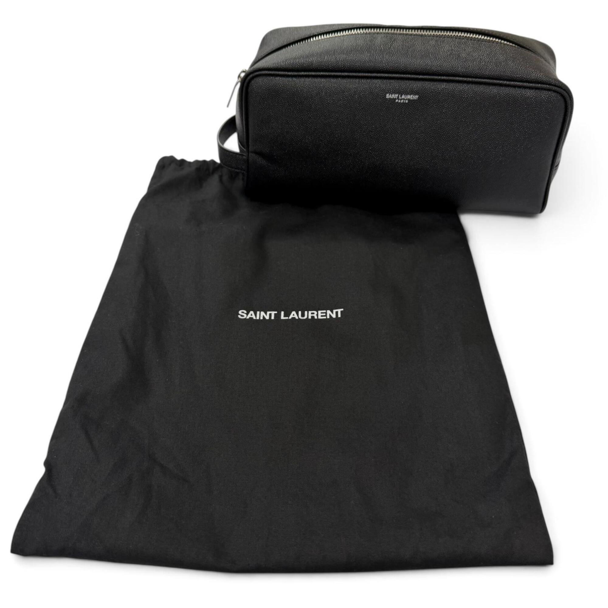 Saint Laurent Black Clutch Bag (Pre-Owned)