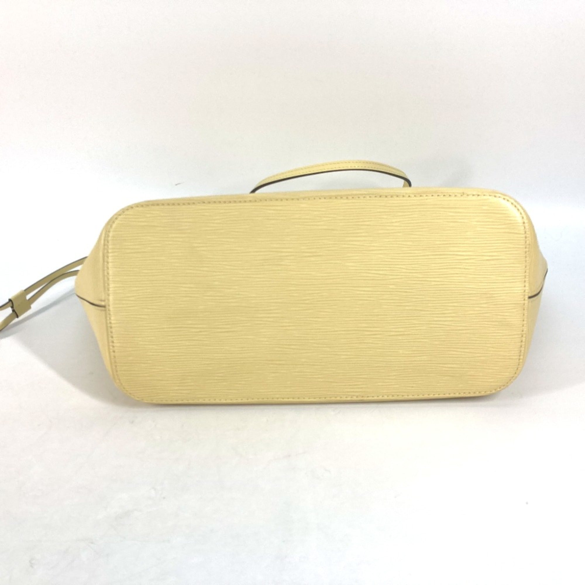 Louis Vuitton Yellow Leather Tote Bag (Pre-Owned)