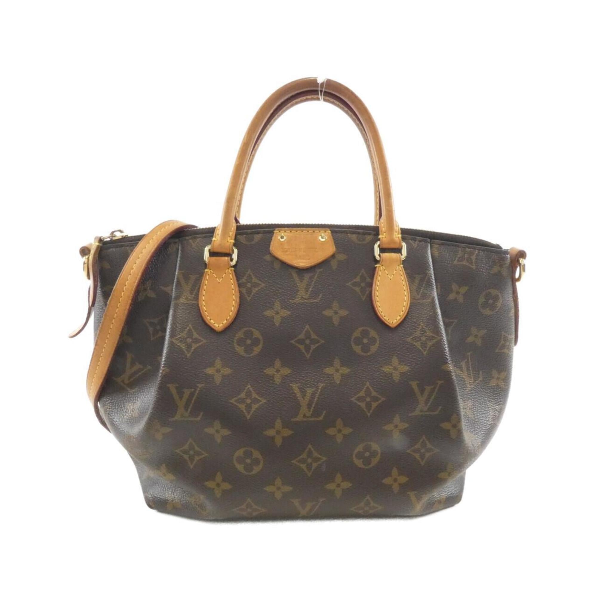 Louis Vuitton Brown Coated Canvas Handbag (Pre-Owned)