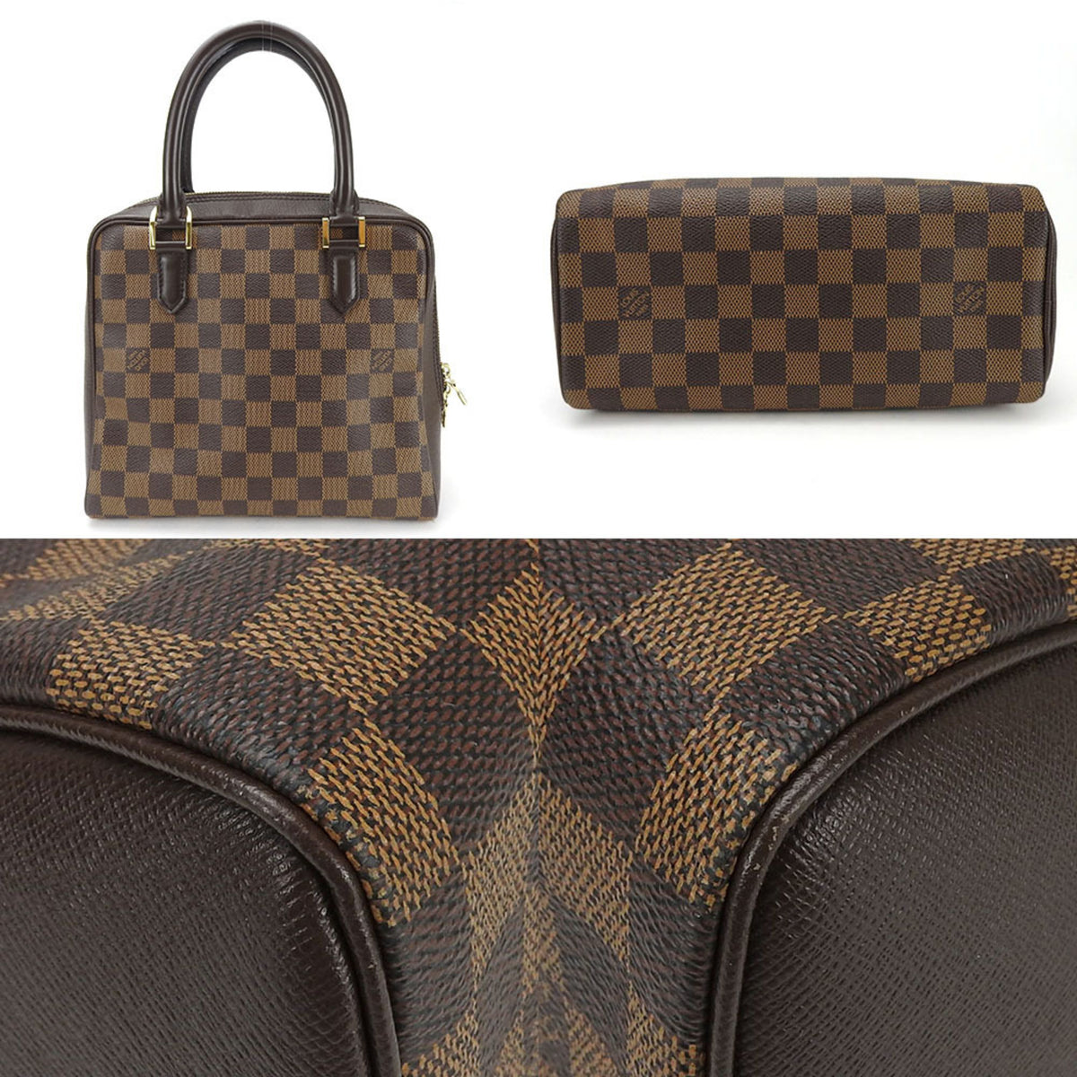 Louis Vuitton Damier Brown Ebene Handbag (Pre-Owned)