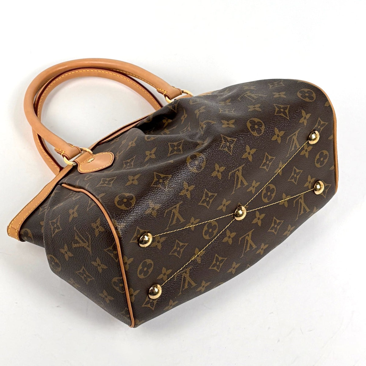 Louis Vuitton Monogram Brown Monogram Handbag Tote Bag (Pre-Owned)
