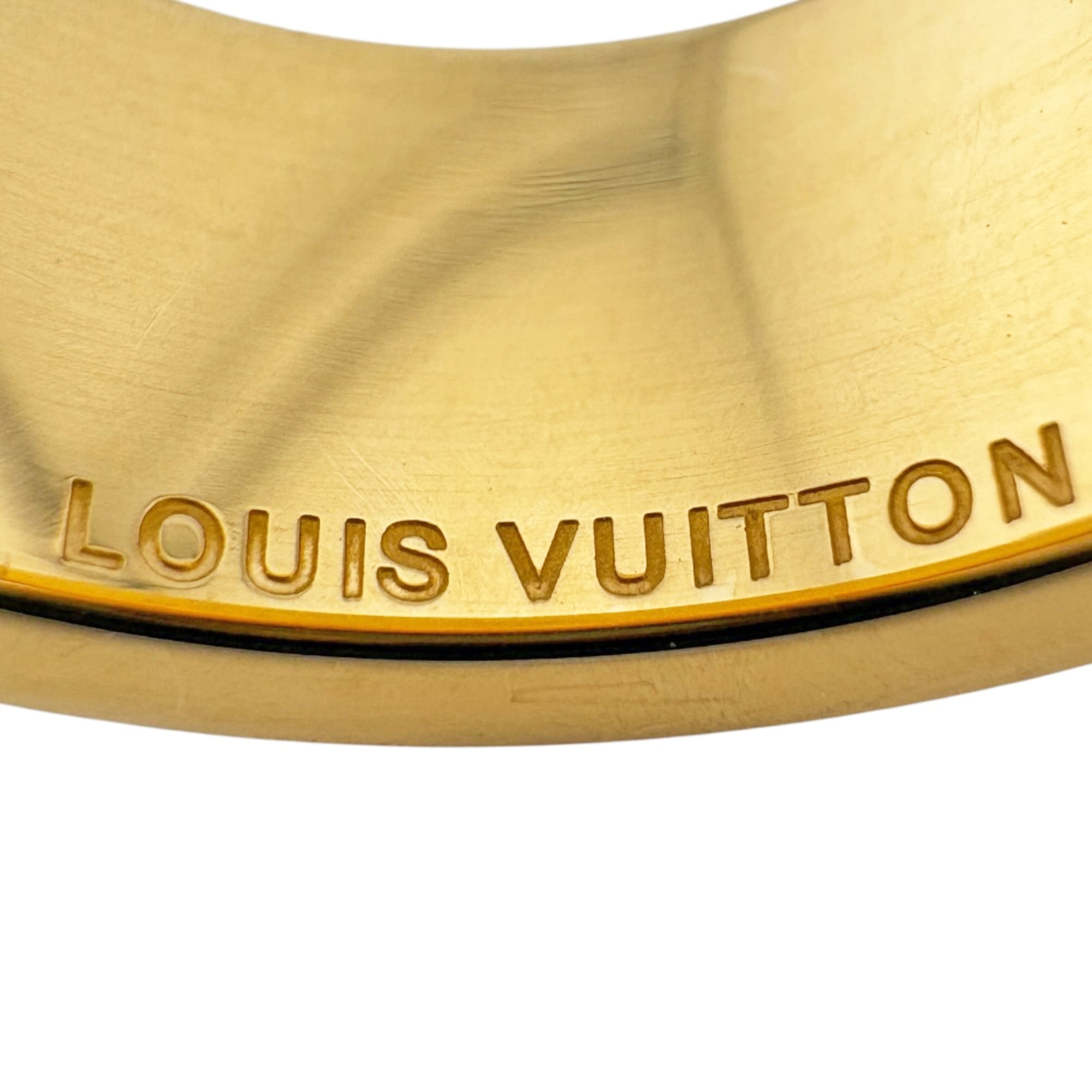 Louis Vuitton Gold Yellow Gold (18K) Band Ring (Pre-Owned)