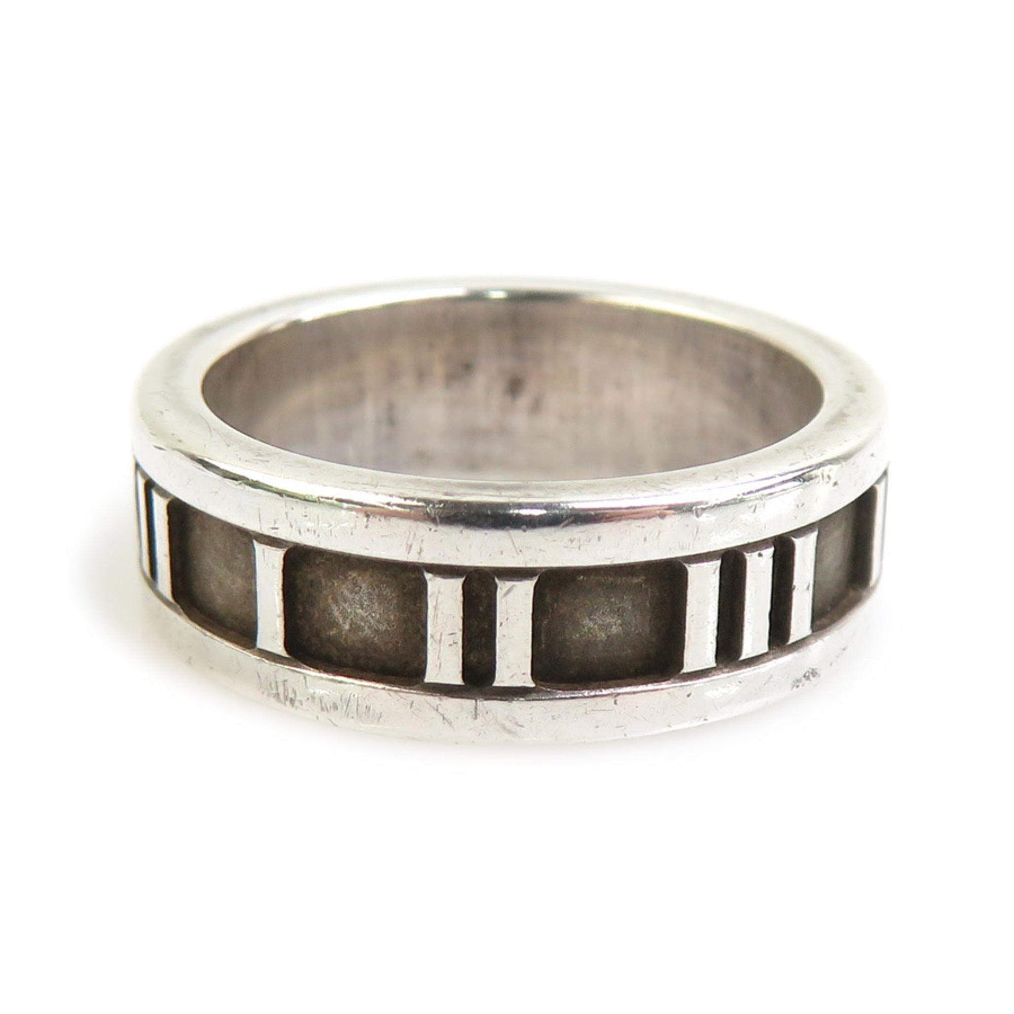 Tiffany Silver Silver 925 Band Ring (Pre-Owned)