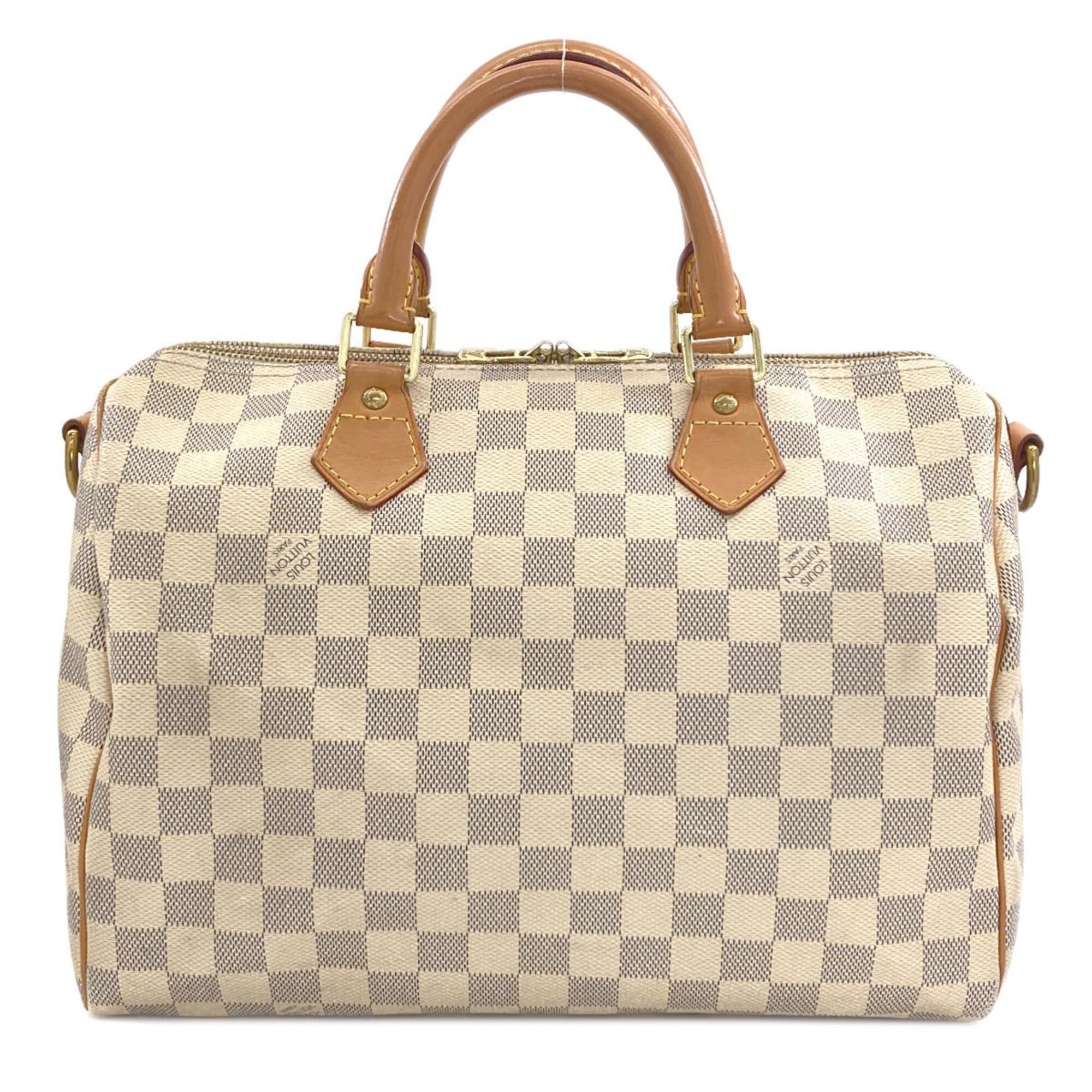 Louis Vuitton Azur Damier Canvas Damier Canvas Handbag (Pre-Owned)
