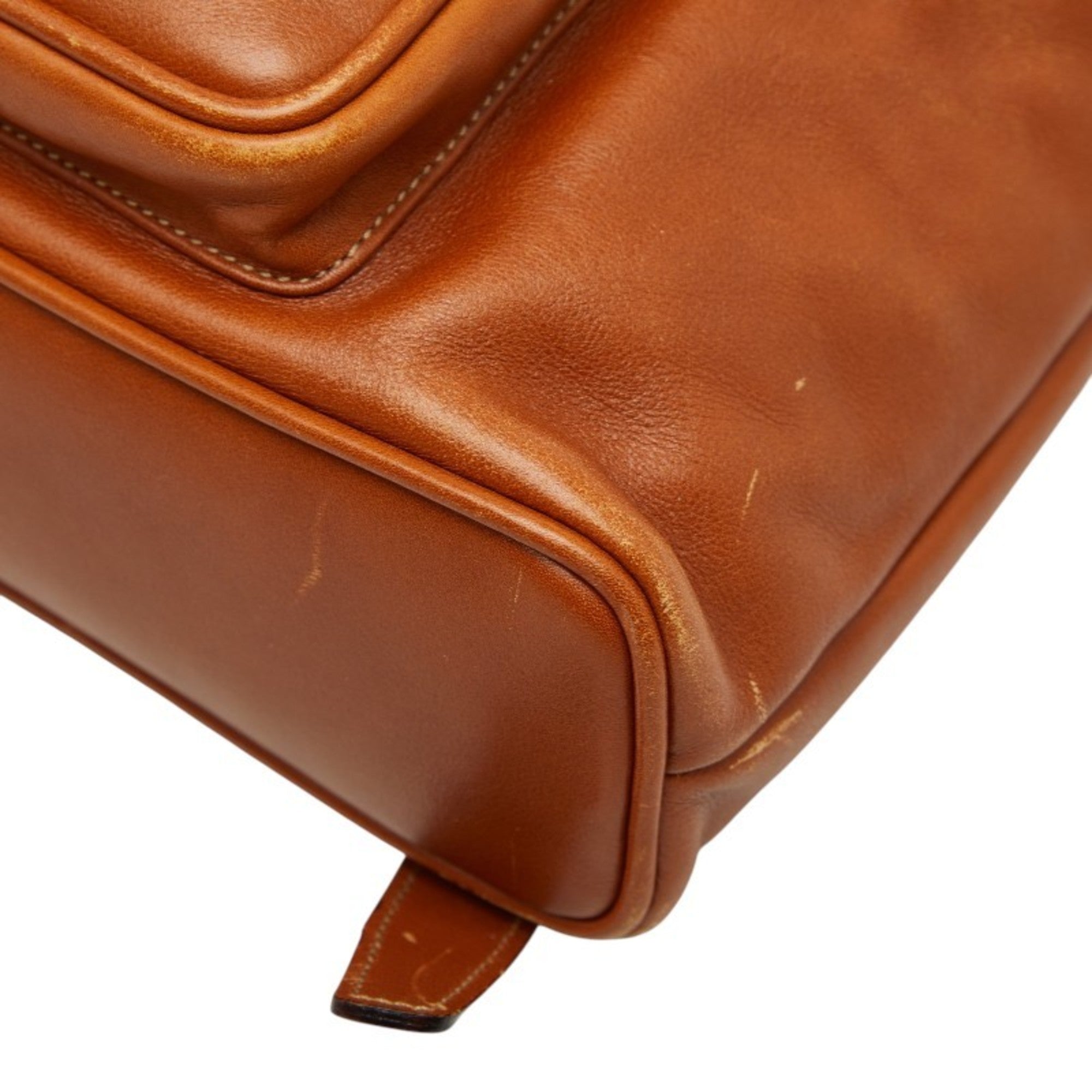 Gucci Bamboo Brown Bamboo Backpack (Pre-Owned)