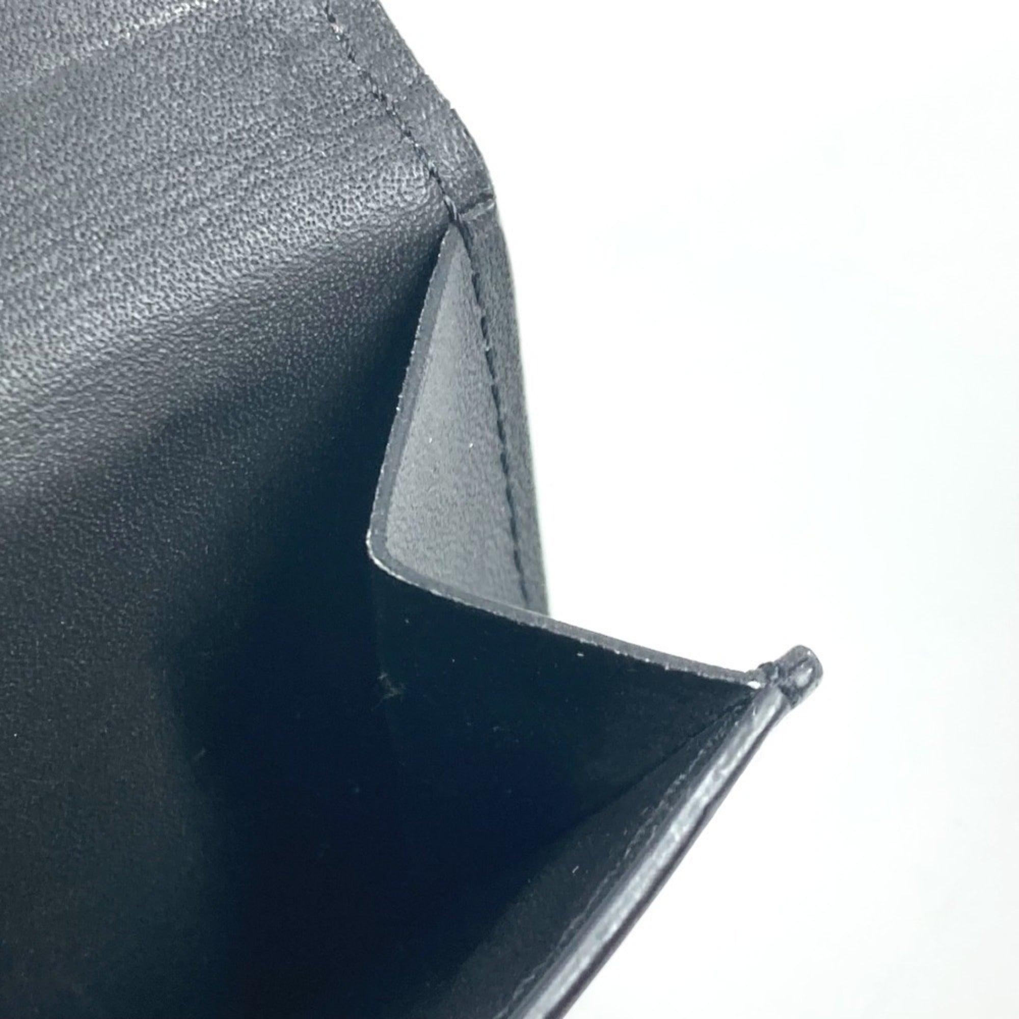 Louis Vuitton Monogram Shadow Black Noir Monogram Shadow Wallet (Tri-Fold) (Pre-Owned)
