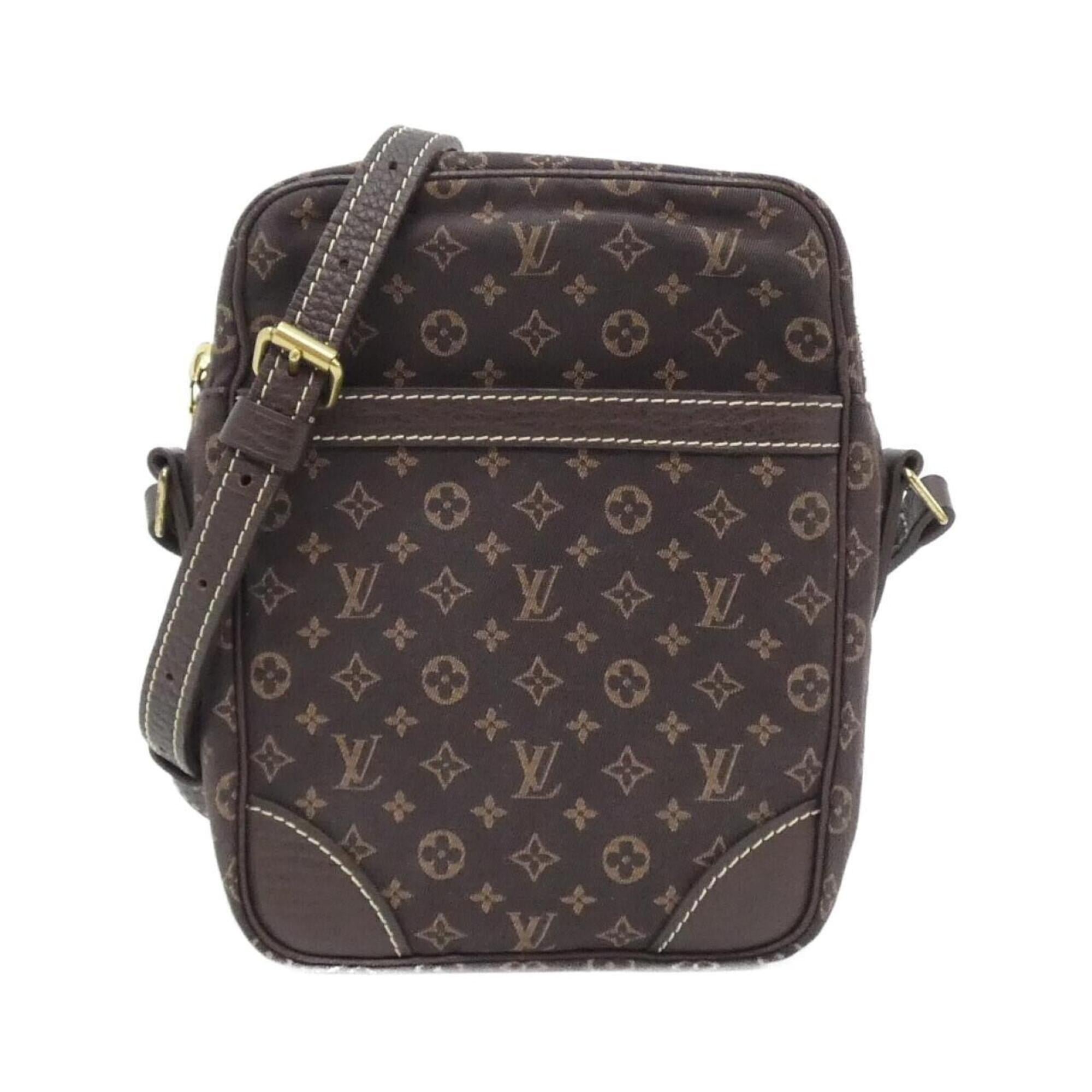 Louis Vuitton Brown Canvas Shoulder Bag (Pre-Owned)