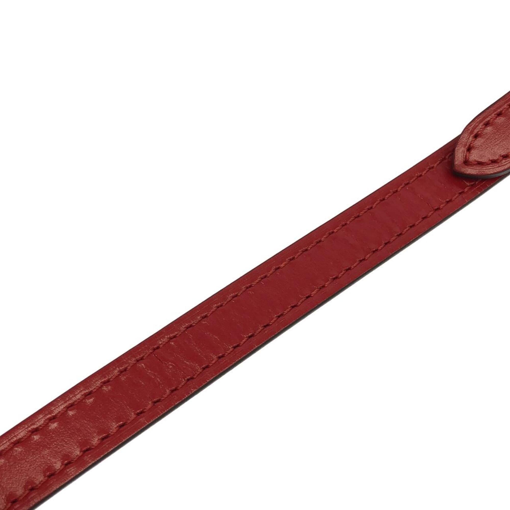 Louis Vuitton Rouge Leather Handbag (Pre-Owned)