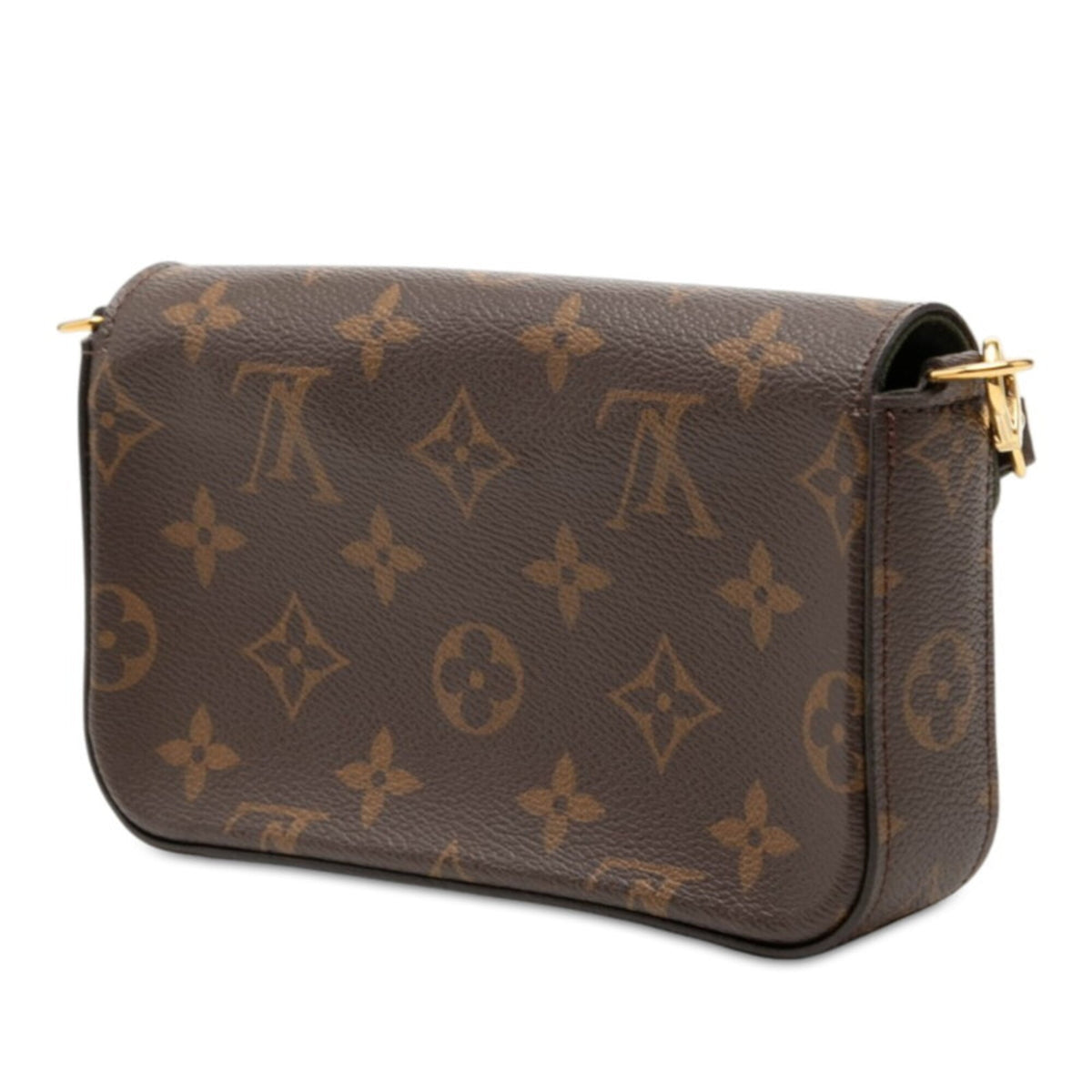 Louis Vuitton Brown Khaki Monogram Monogram Pochette Pouch Shoulder Bag (Pre-Owned)