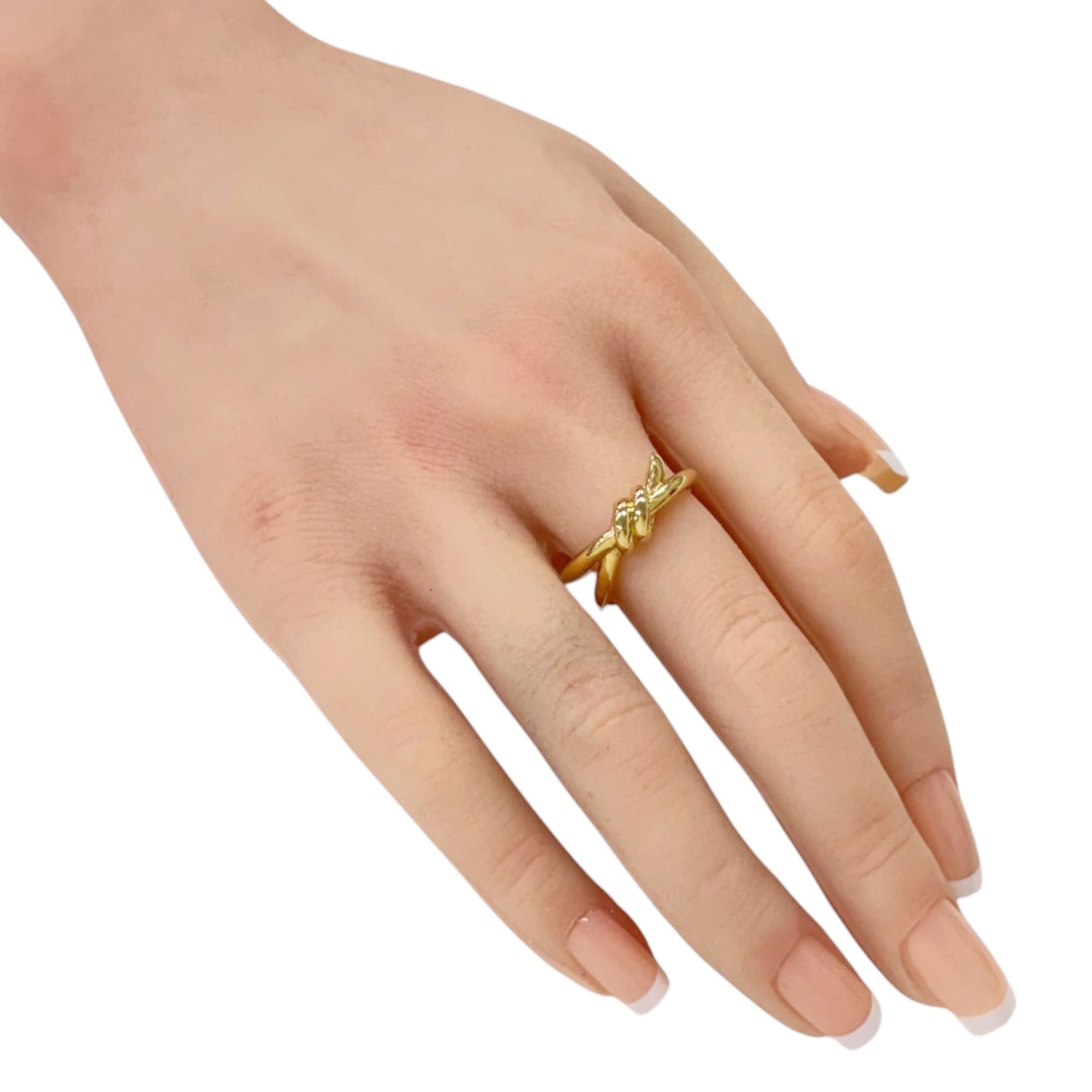 Tiffany Gold Yellow Gold (18K) Band Ring (Pre-Owned)