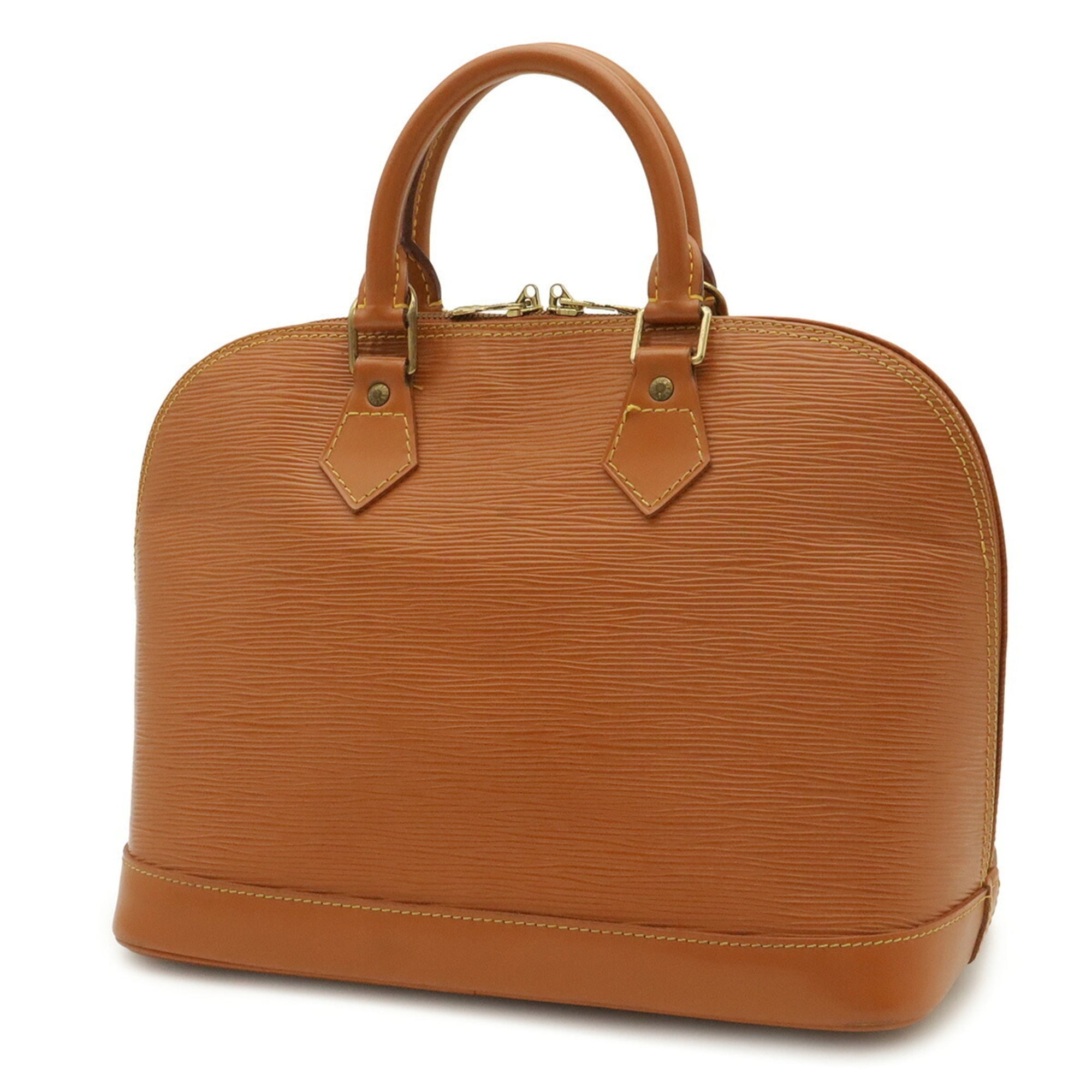 Louis Vuitton Brown Camel Gold Cipango Epi Leather Handbag (Pre-Owned)