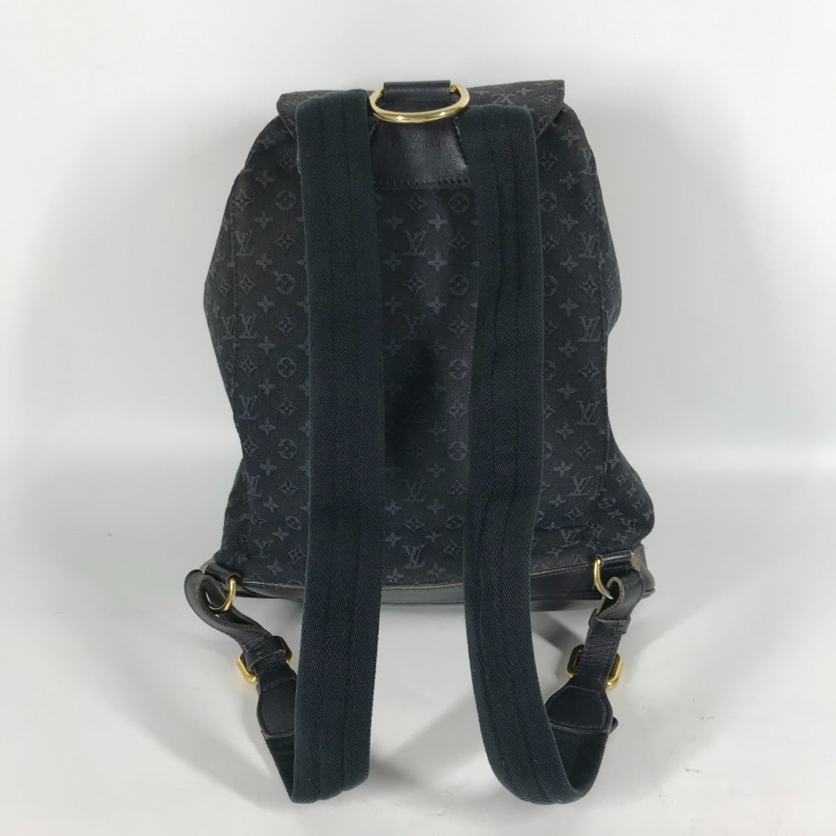 Louis Vuitton Monogram Denim Blue Tst Blue Monogram Denim Backpack (Pre-Owned)