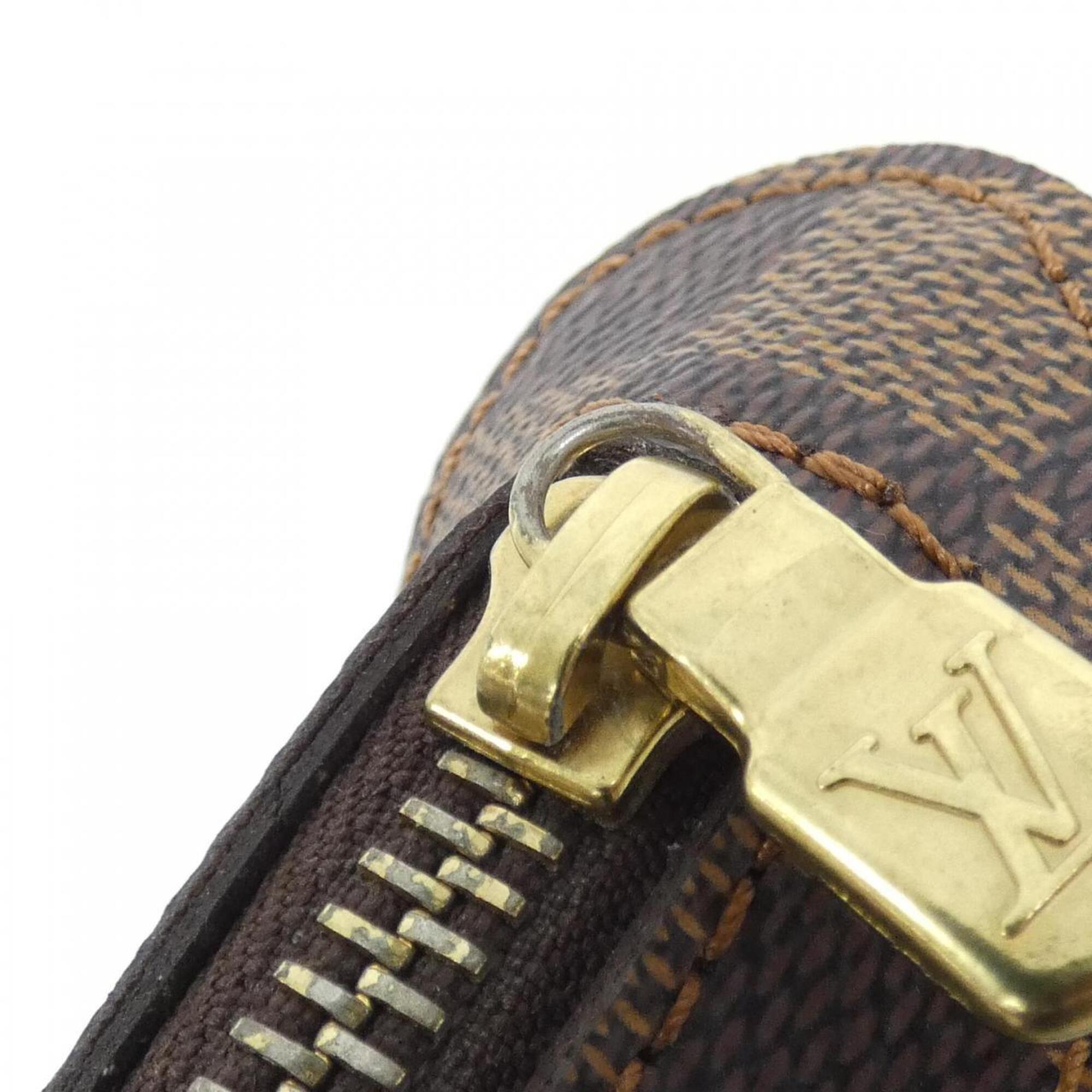 Louis Vuitton Ebene Coated Canvas Shoulder Bag (Pre-Owned)