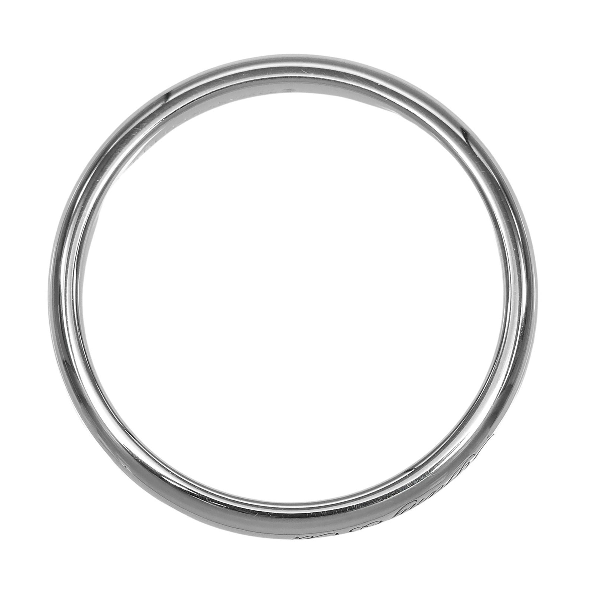 Tiffany Platinum 950 Band Ring (Pre-Owned)