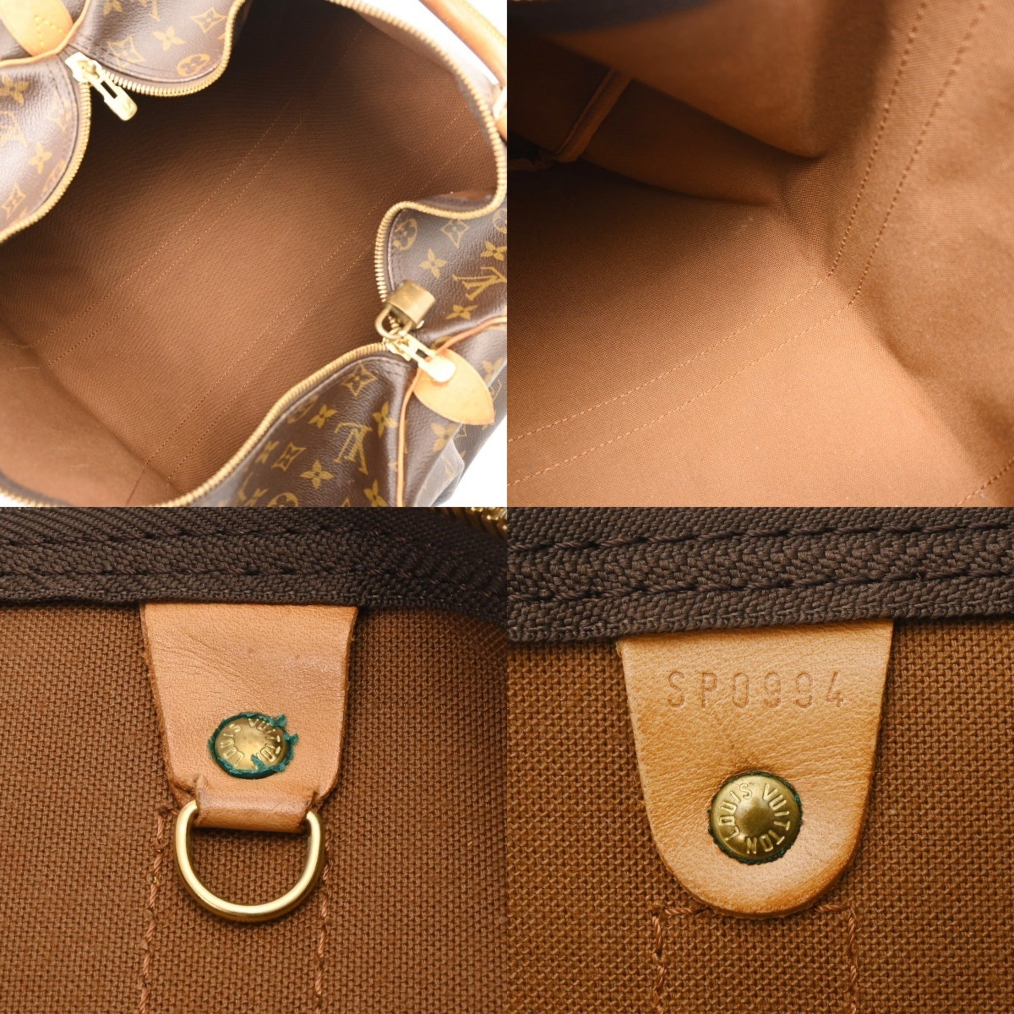 Louis Vuitton Monogram Brown Monogram Boston Bag (Pre-Owned)