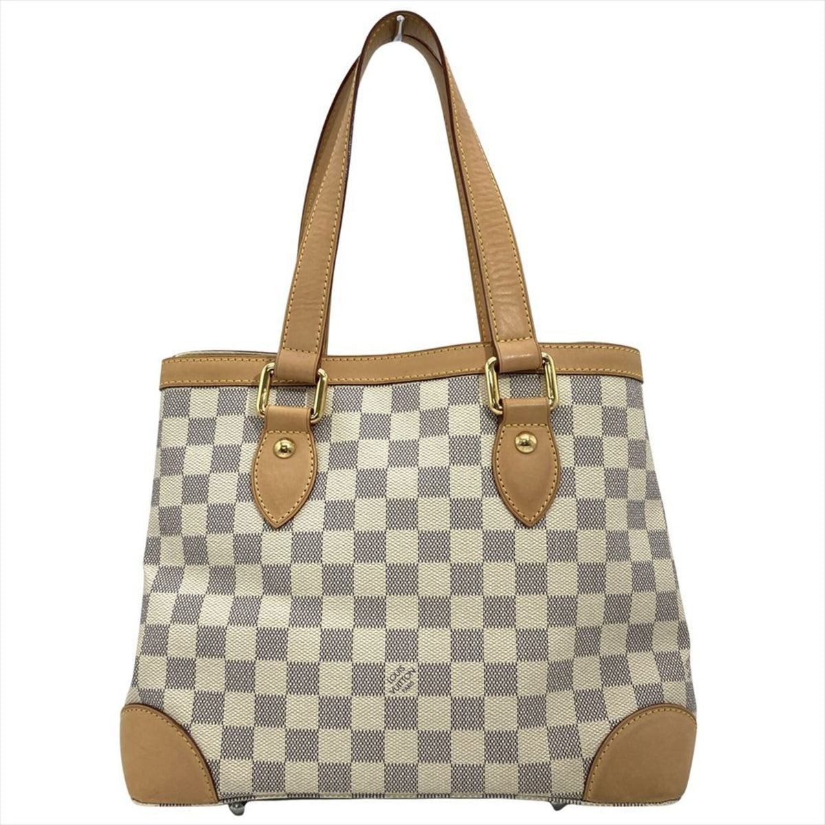Louis Vuitton Damier Azur White Damier Azur Handbag Tote Bag (Pre-Owned)