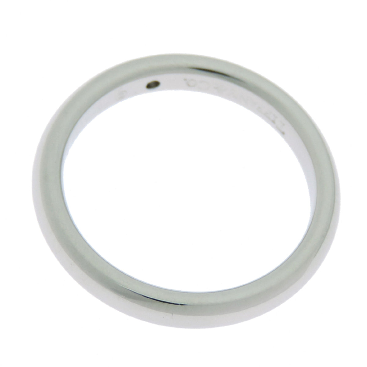 Tiffany Platinum 950 Band Ring (Pre-Owned)