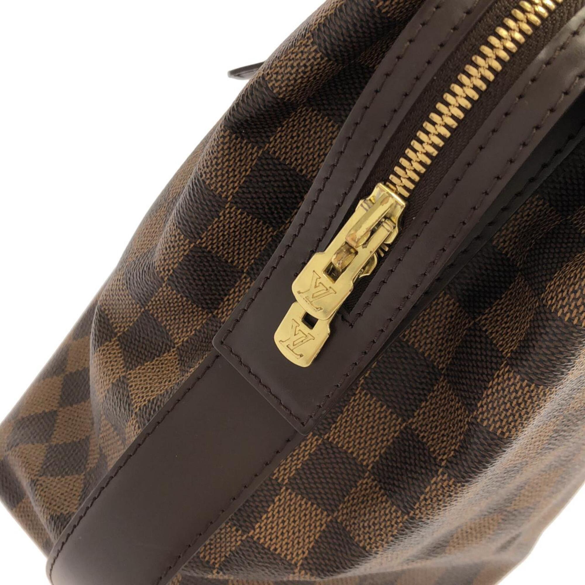 Louis Vuitton Ebene Coated Canvas Shoulder Bag (Pre-Owned)