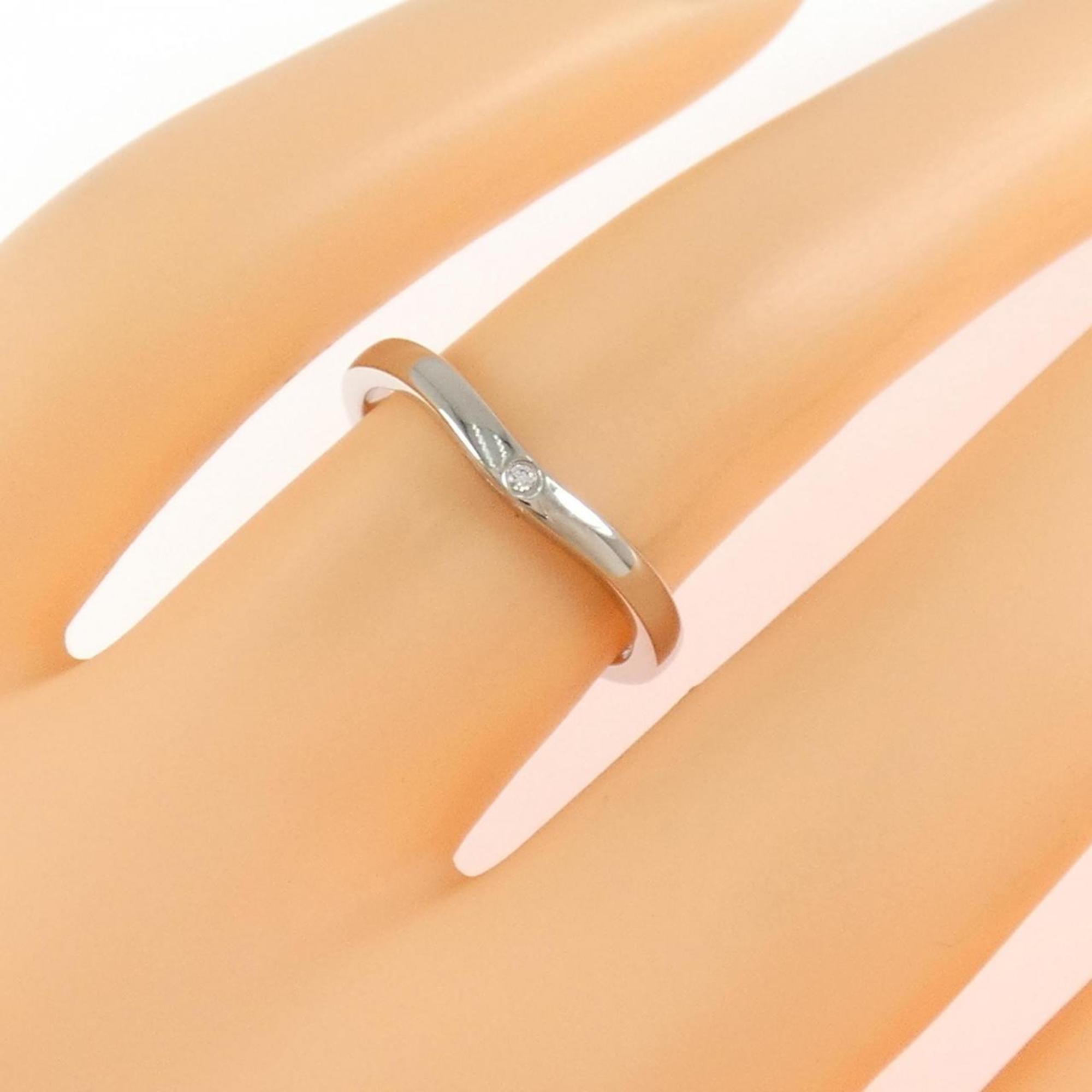 Cartier Platinum 950 Band Ring (Pre-Owned)