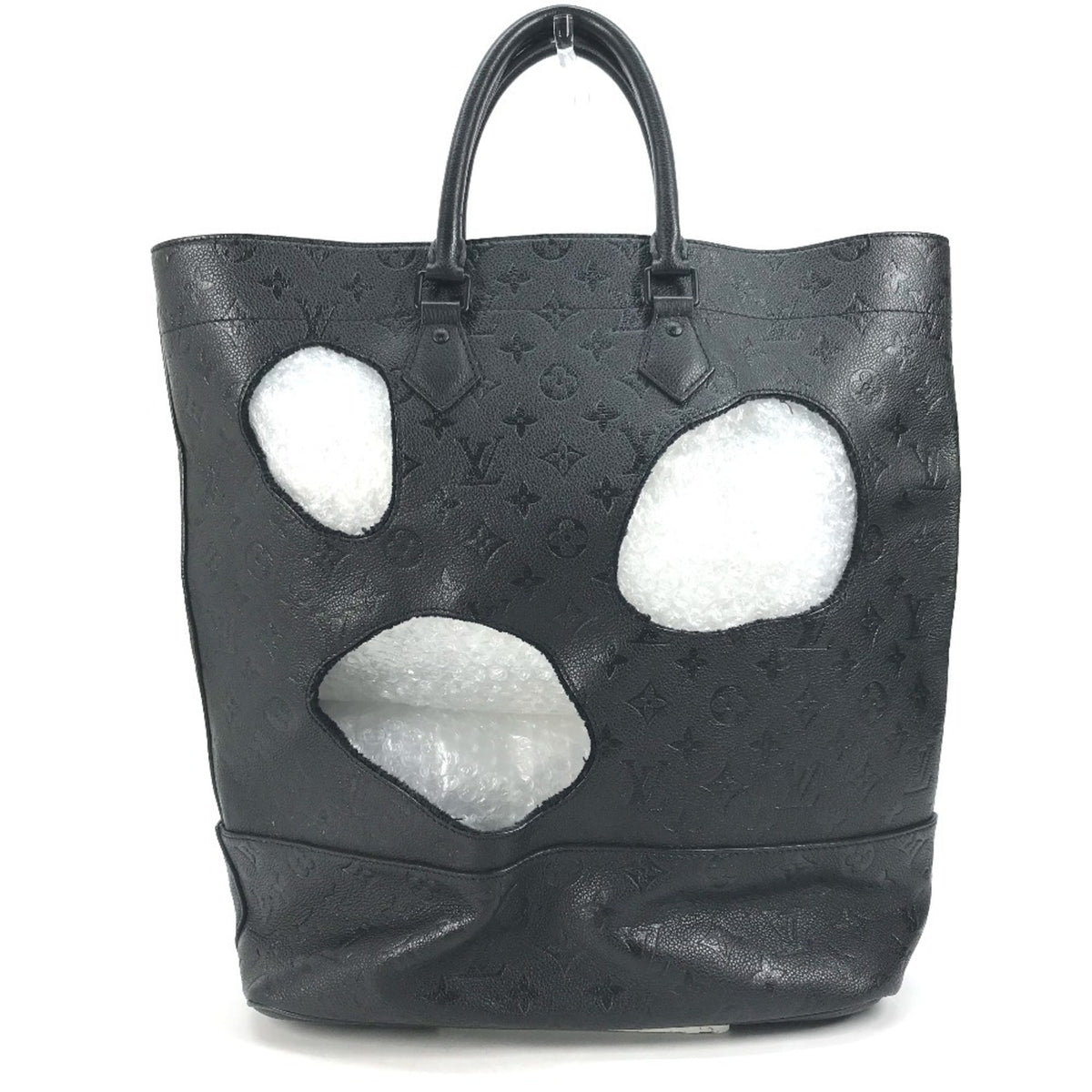 Louis Vuitton Black Noir Monogram Empreinte Shoulder Bag Tote Bag (Pre-Owned)