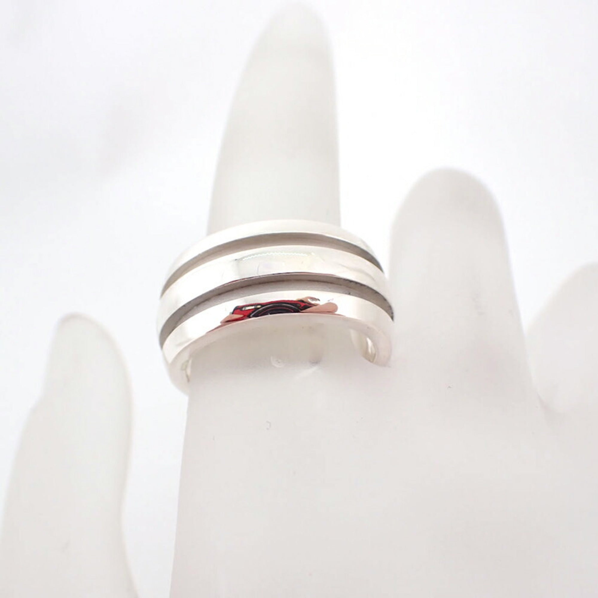 Tiffany Sterling Silver 925 Band Ring (Pre-Owned)