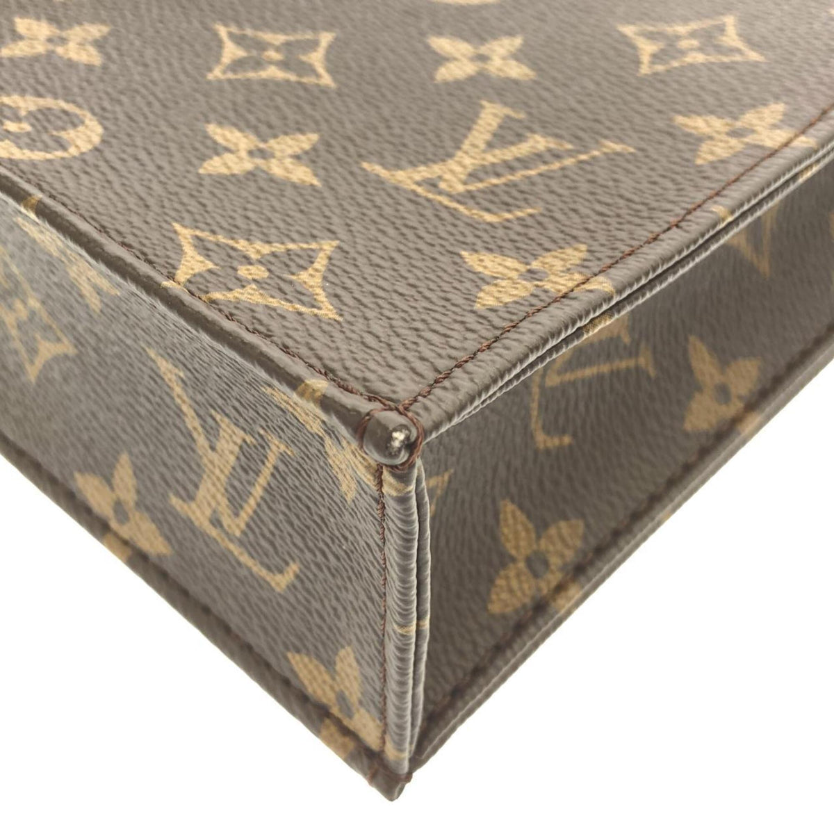 Louis Vuitton Marron Coated Canvas Handbag (Pre-Owned)