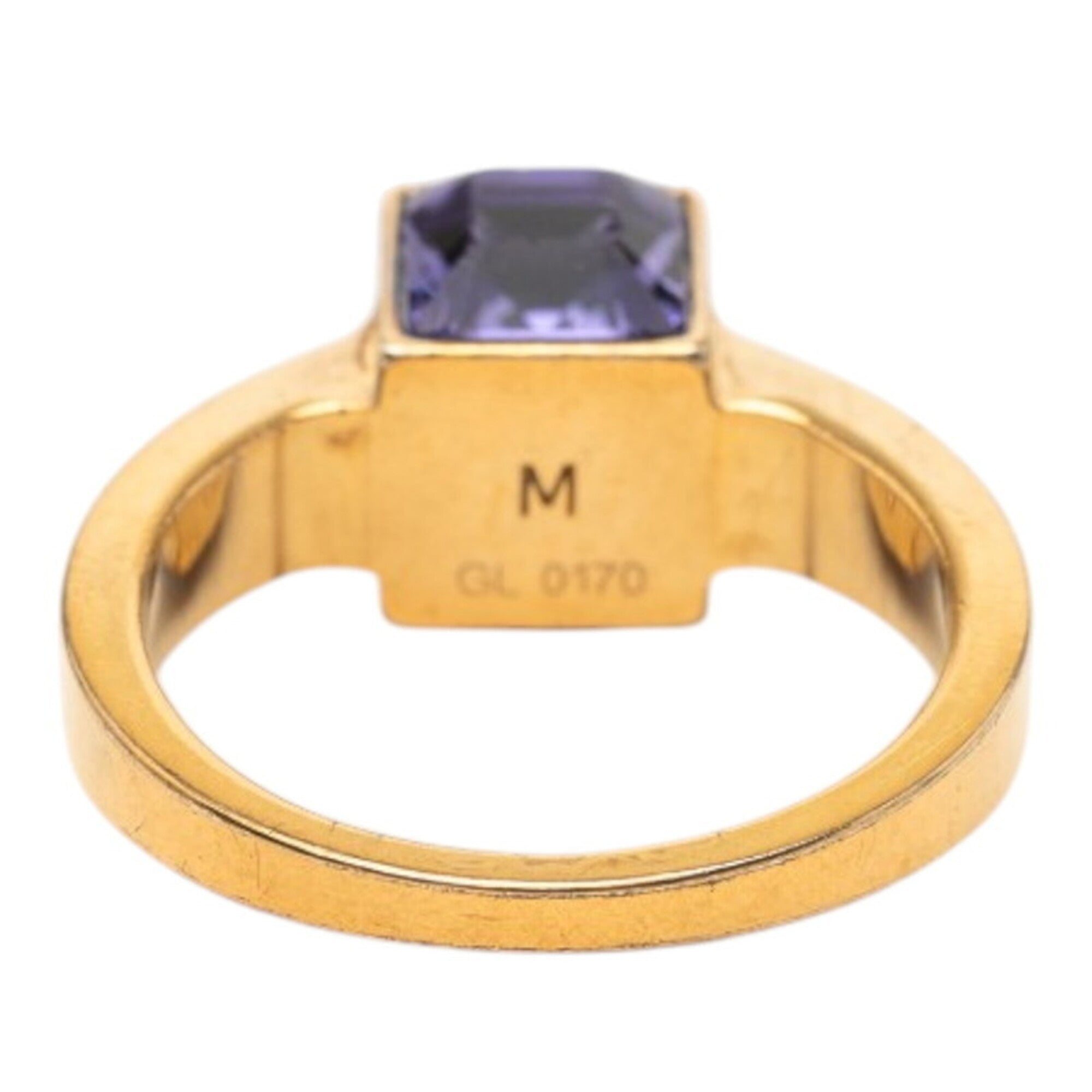 Louis Vuitton Gold Plating Band Ring (Pre-Owned)