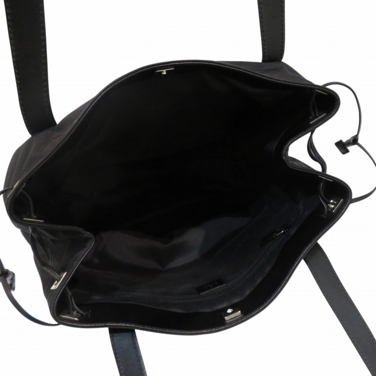 Gucci Black Nylon Tote Bag (Pre-Owned)