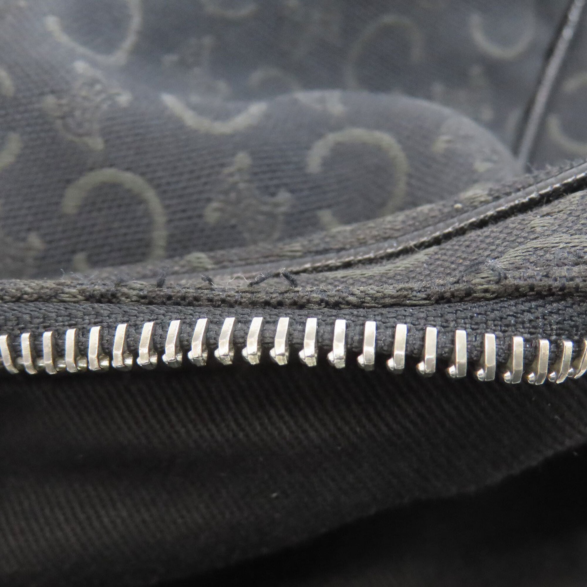 Celine Black Canvas Shoulder Bag (Pre-Owned)
