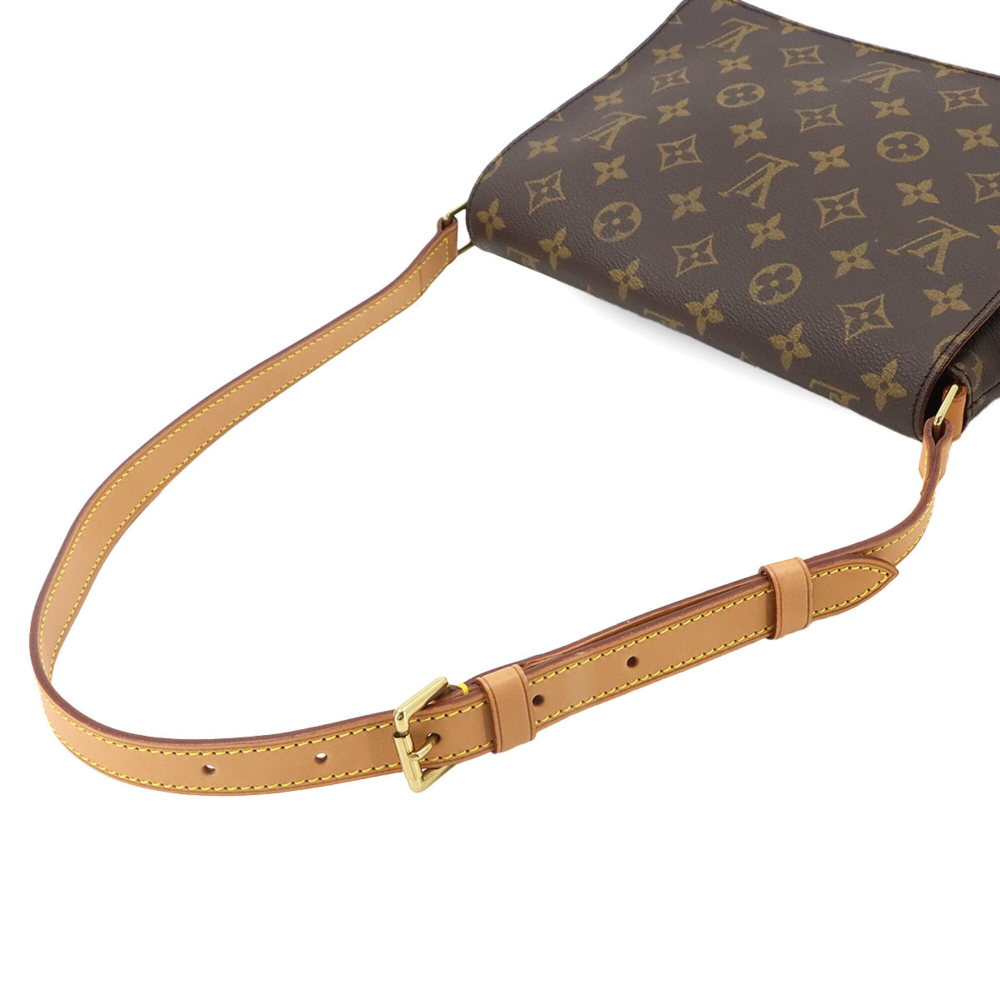 Louis Vuitton Brown Monogram Monogram Canvas Handbag Shoulder Bag (Pre-Owned)
