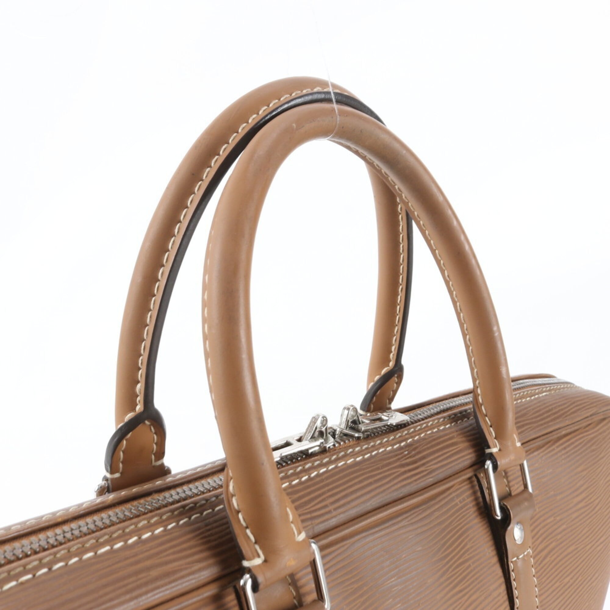 Louis Vuitton Epi Brown Leather Handbag (Pre-Owned)