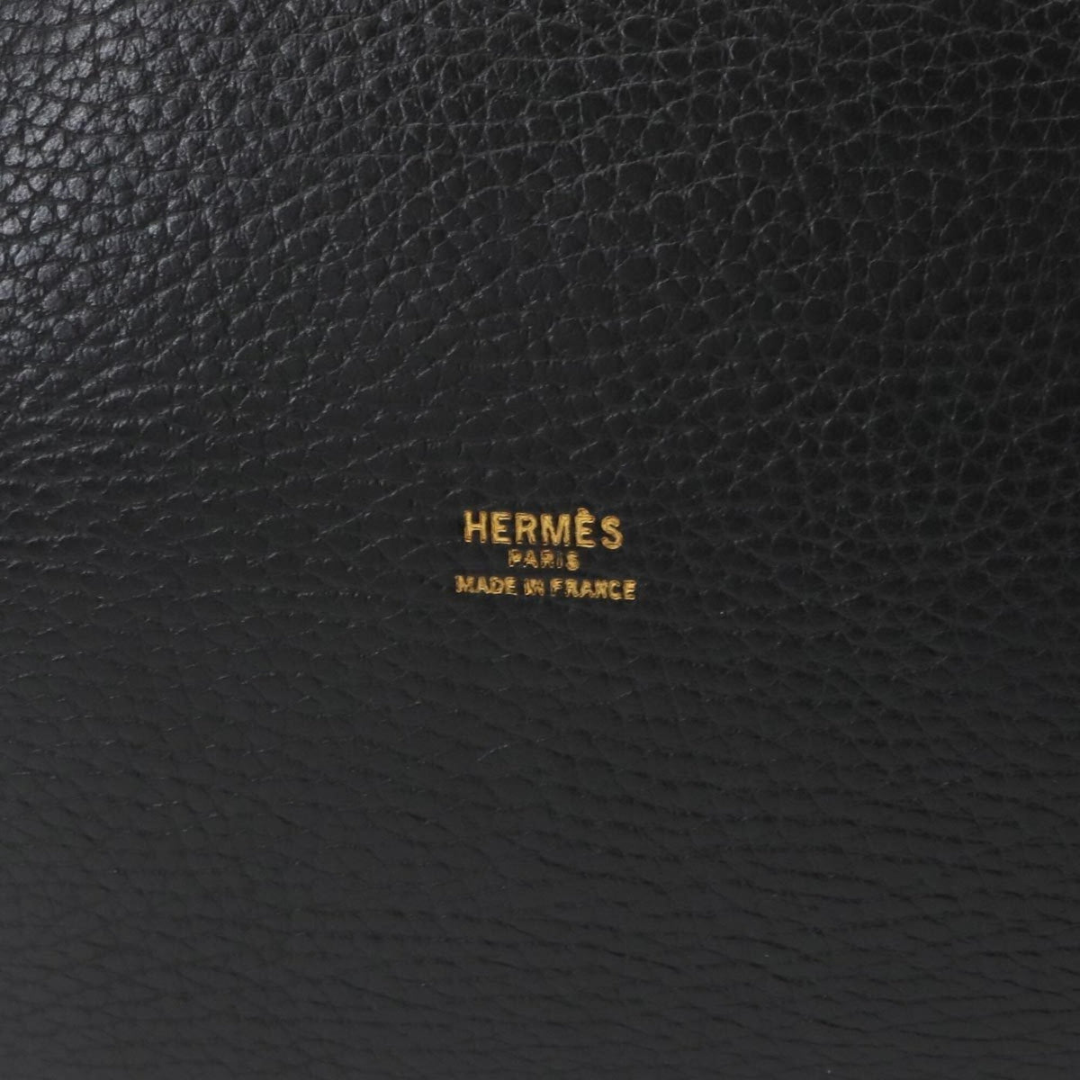 Hermes Black Ardennes Leather Handbag Shoulder Bag (Pre-Owned)