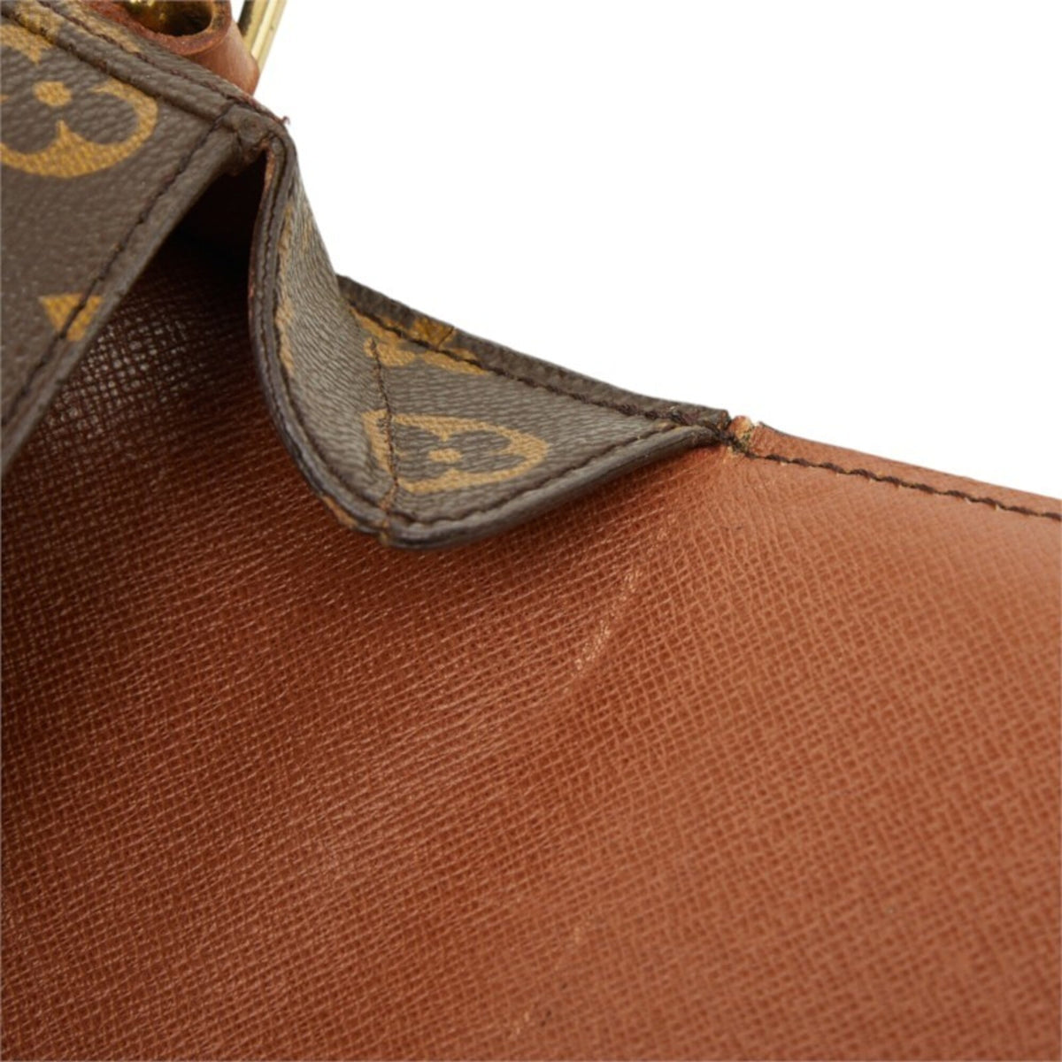 Louis Vuitton Brown Pvc Leather Shoulder Bag (Pre-Owned)