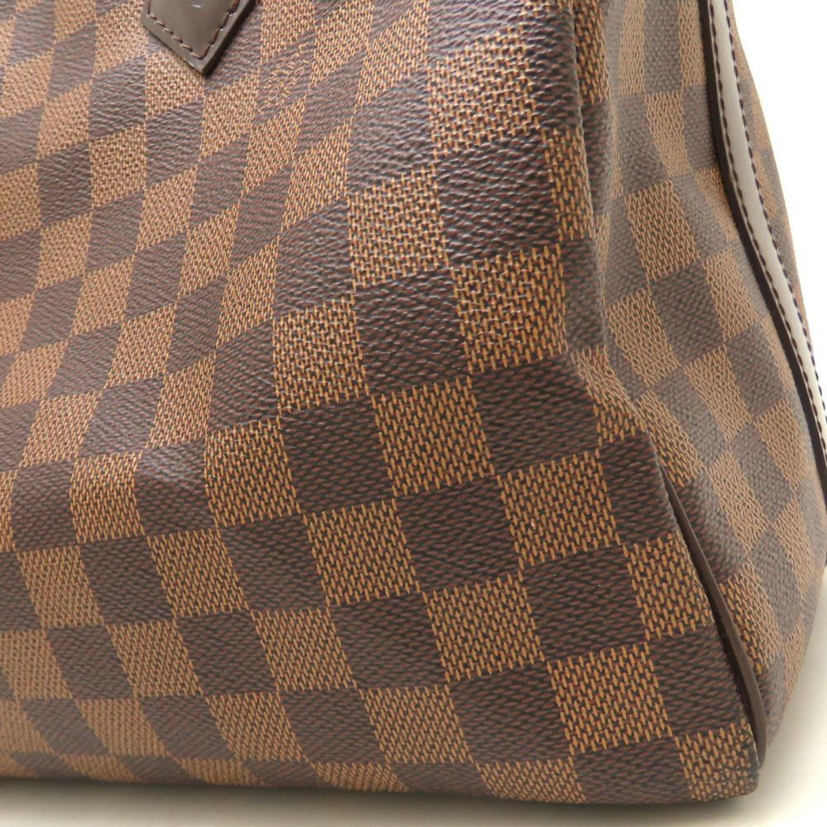 Louis Vuitton Damier Canvas Ebene Damier Canvas Handbag (Pre-Owned)